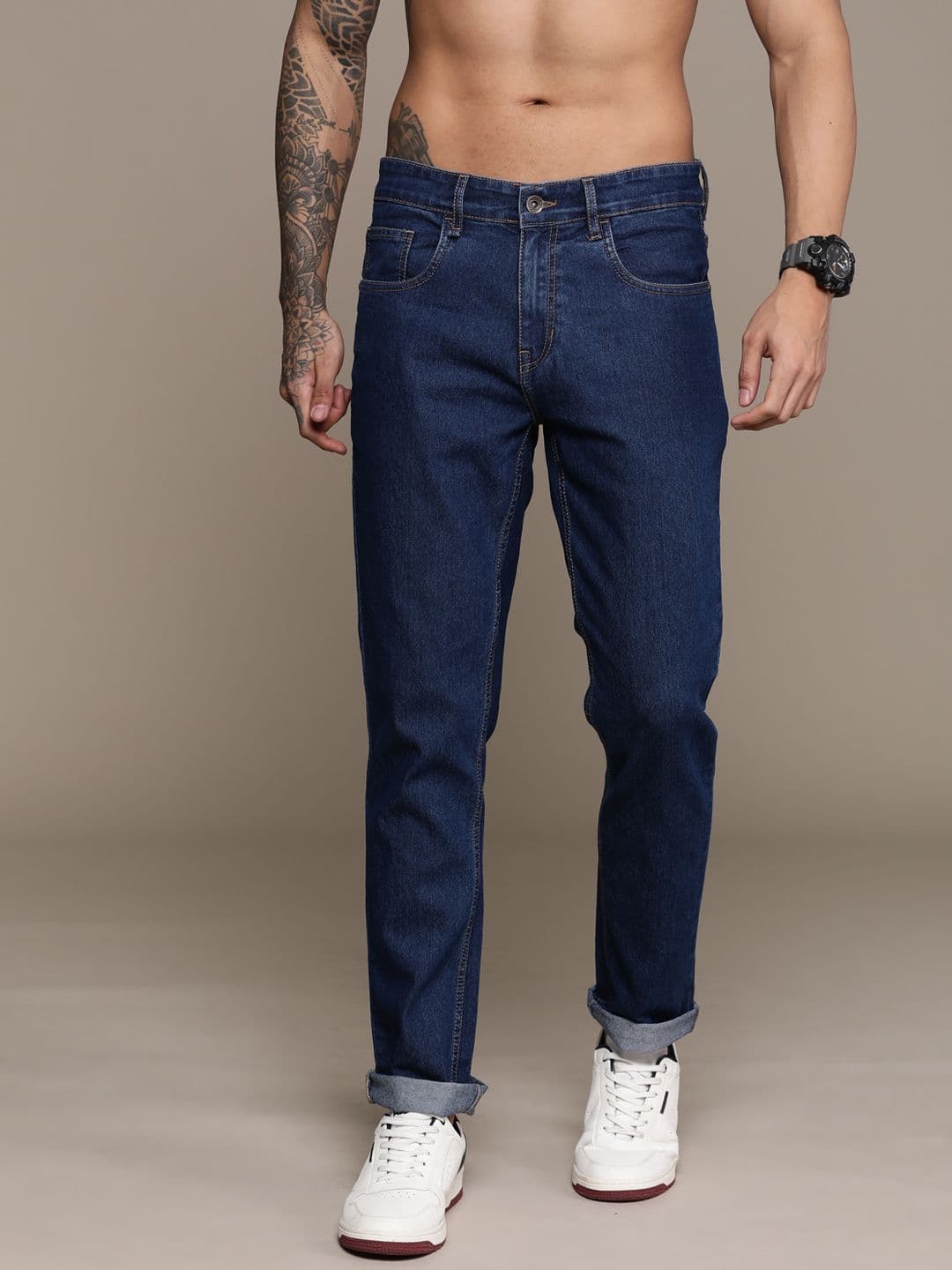 The Roadster Lifestyle Co. Men Slim Fit Stretchable Jeans - view 1