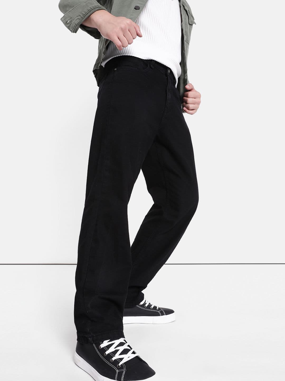 The Roadster Lifestyle Co. Men Pure Cotton Straight Fit Jeans - view 1