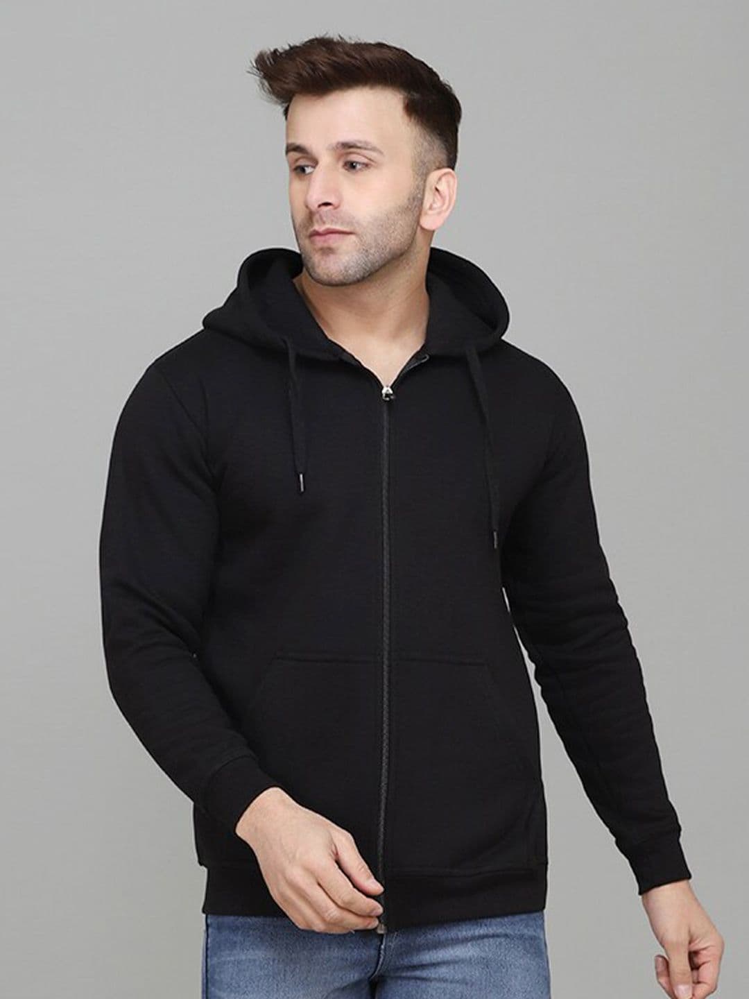 SLOWLORIS Hooded Front Open Sweatshirt - view 1