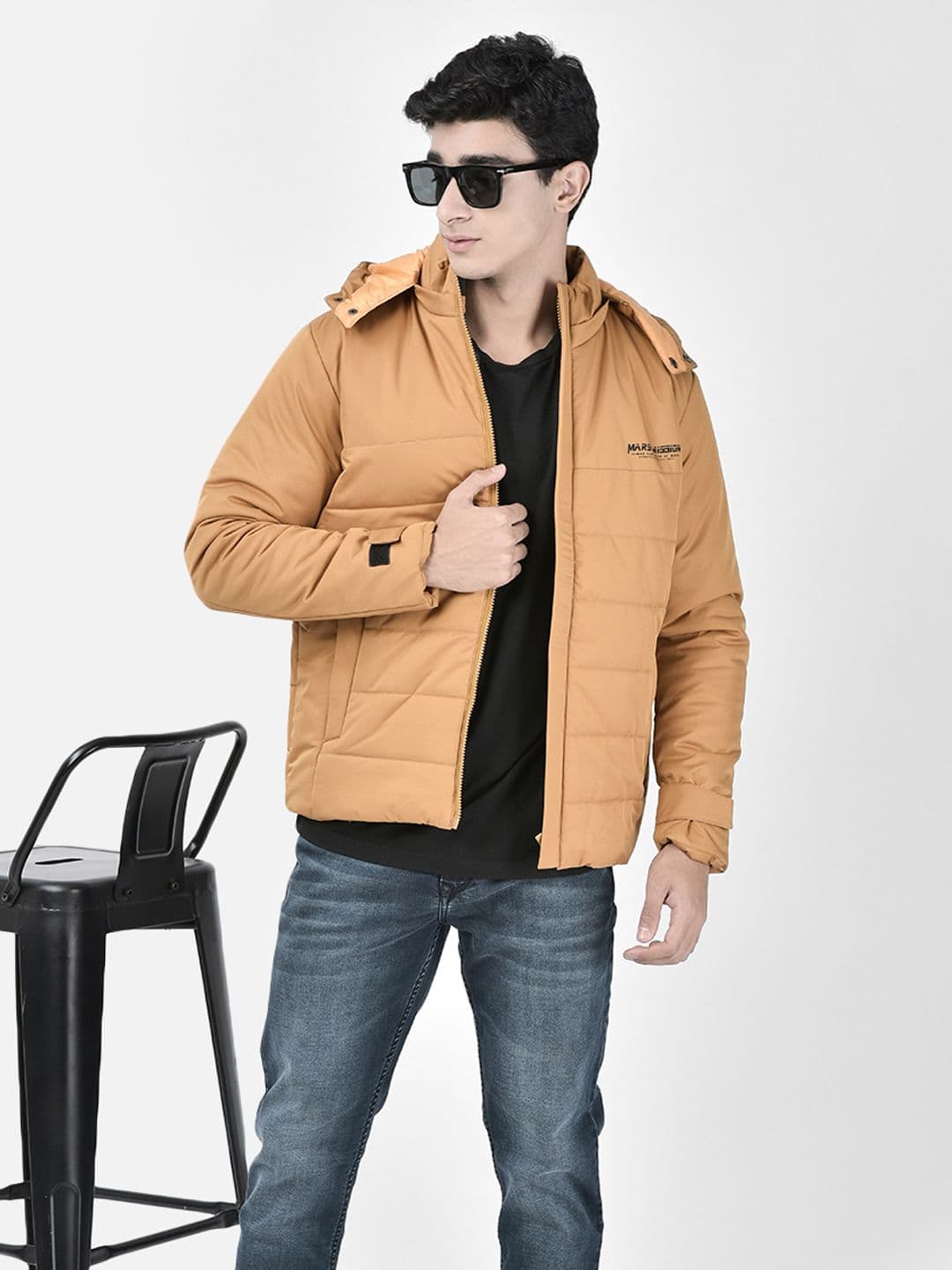 Crimsoune Club Hooded Lightweight Padded Jacket - view 1