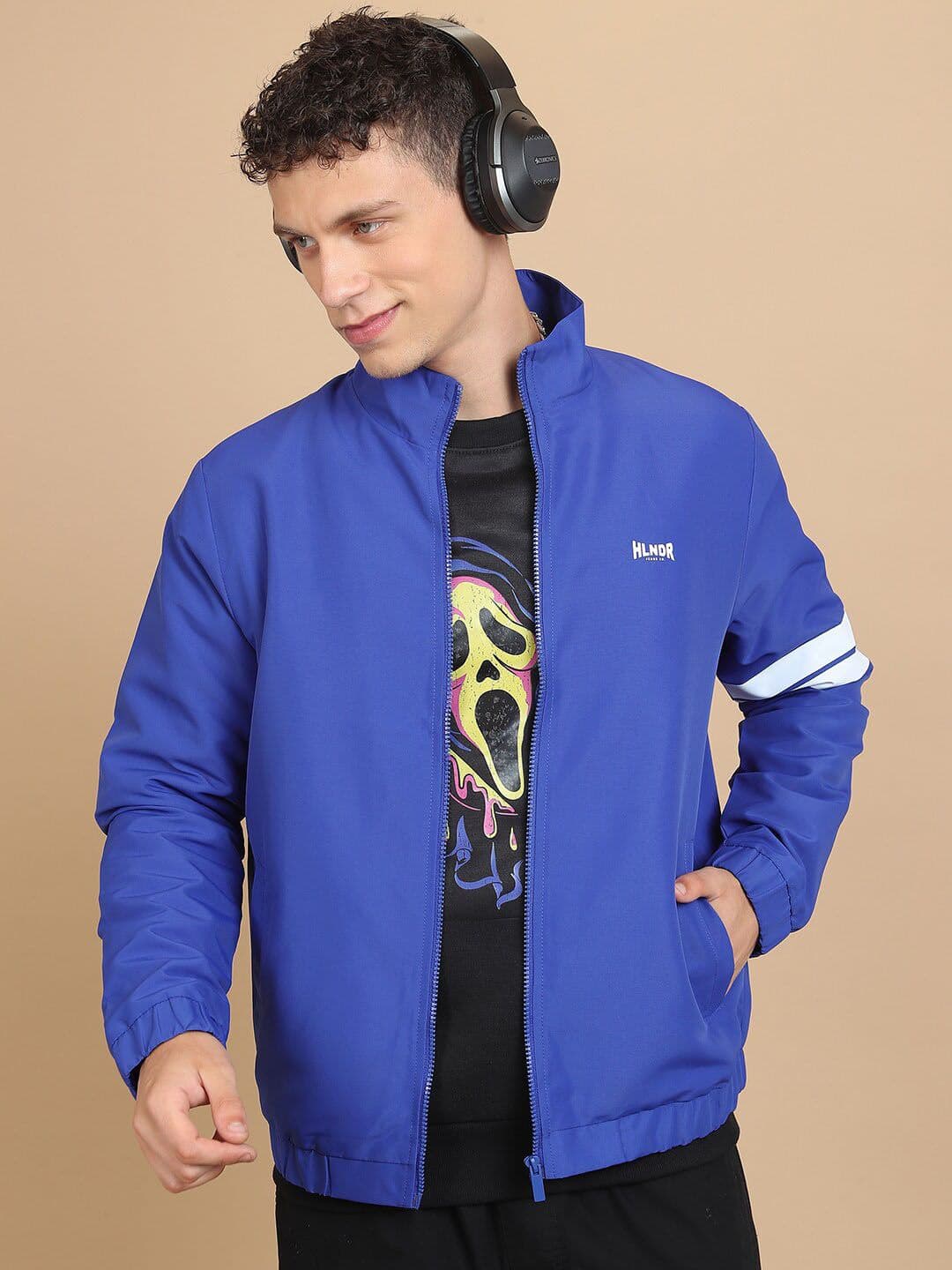 HIGHLANDER Mock Collar Sporty Jacket - view 1