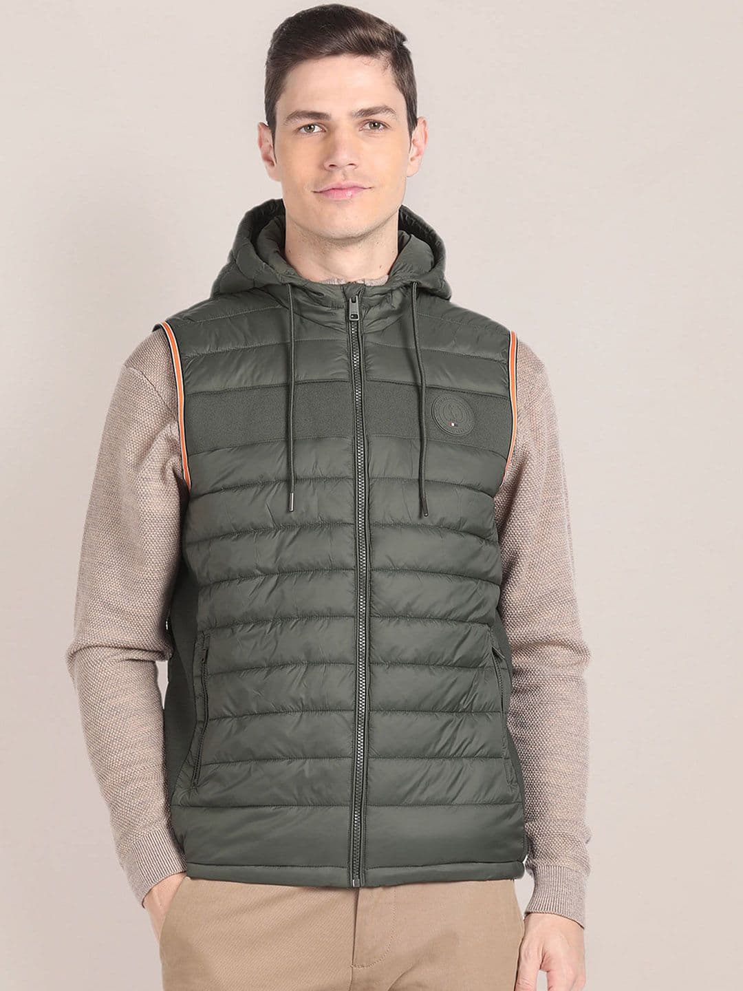 U.S. Polo Assn. Sleeveless Hooded Puffer Jacket - view 1