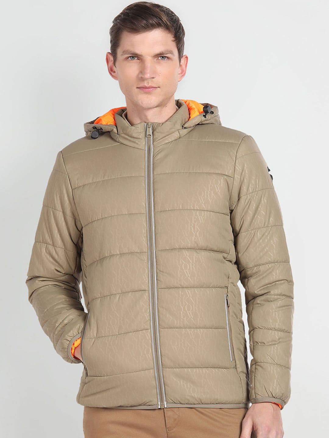 Arrow New York Hooded Puffer Jacket - view 1