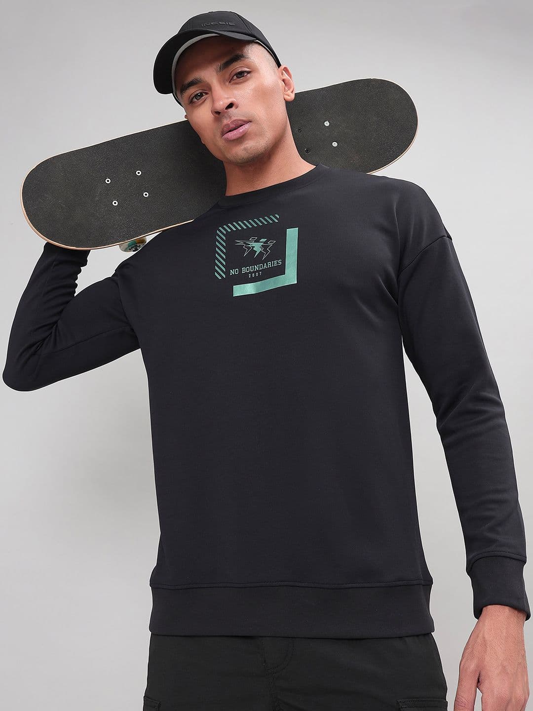 Technosport Typography Printed Pullover - view 1