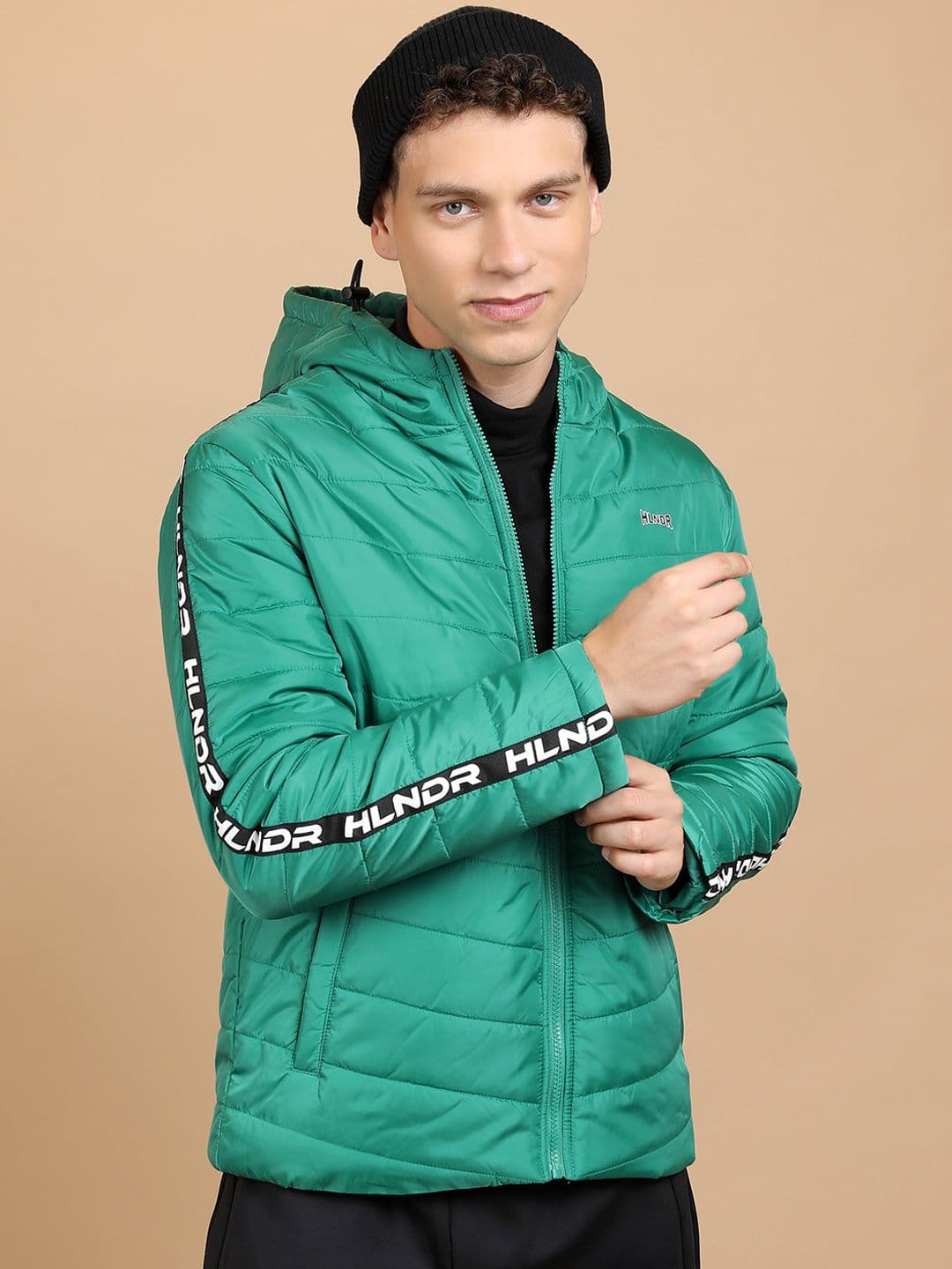 HIGHLANDER Hooded Padded Jacket - view 1