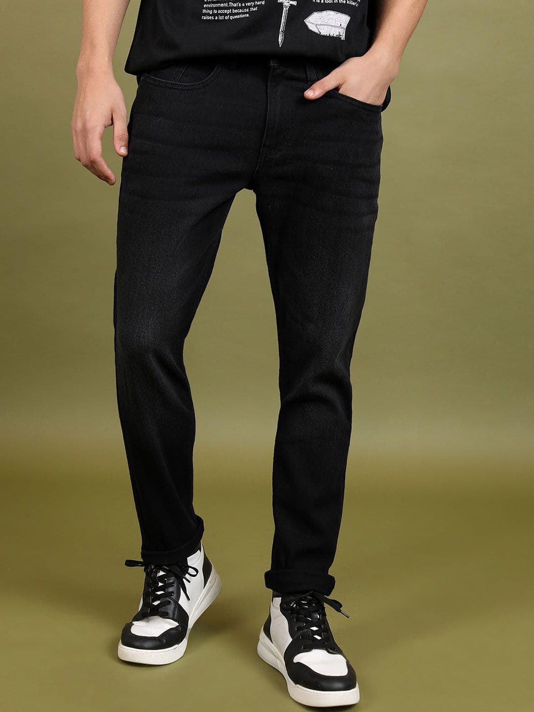 HIGHLANDER Men Slim Fit Stretchable Jeans - view 1