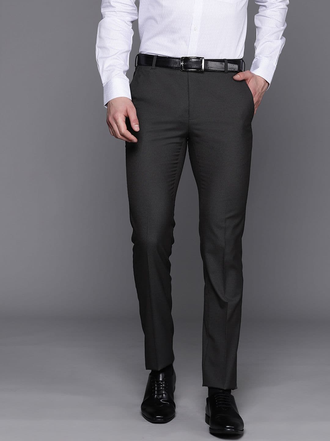 Raymond Men Slim Fit Formal Trousers - view 1