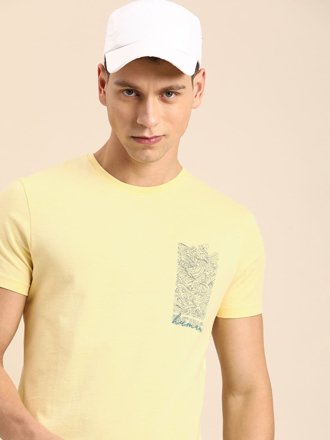 Being Human Pure Cotton Graphic Printed Casual T-shirt - view 1