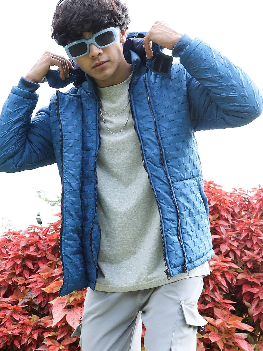 CAHOOT Self Designed Hooded Windcheater Bomber Jacket - view 1