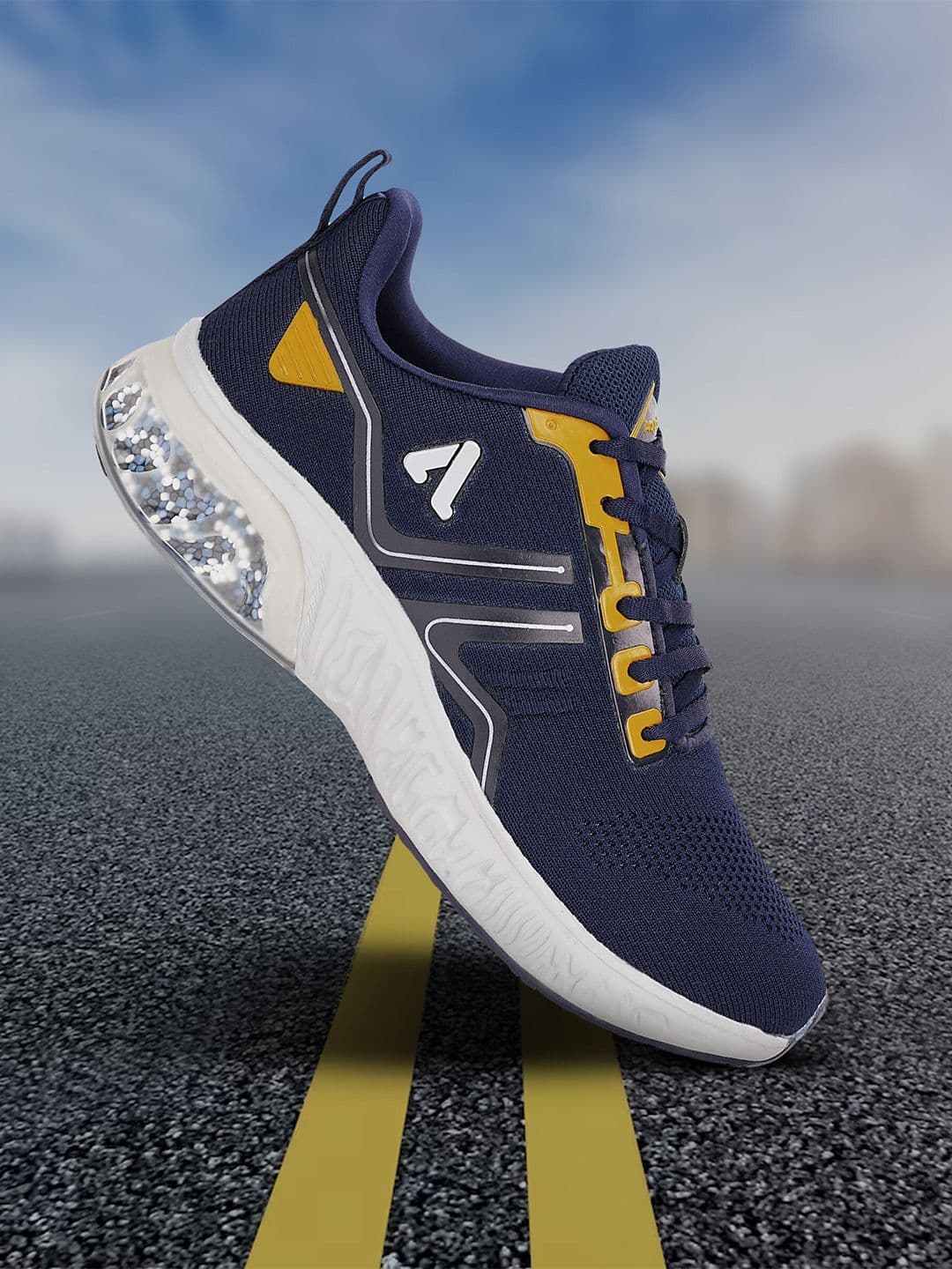 Aqualite Men Max Cushioning Revitalizing Bounce Lightweight Running Shoes - view 1