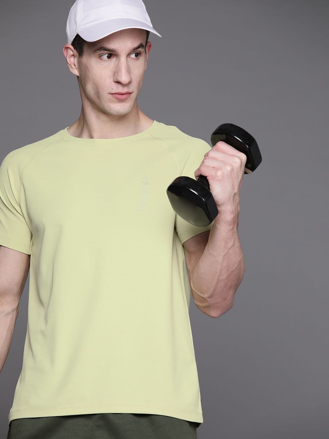 HRX by Hrithik Roshan Men Raglan Sleeves Rapid-Dry Sports T-shirt - view 1