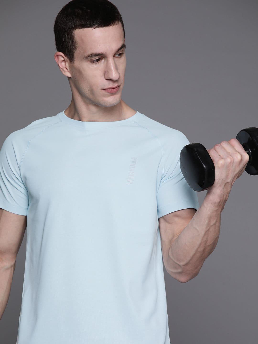 HRX by Hrithik Roshan Men Raglan Sleeves Rapid-Dry Sports T-shirt - view 1
