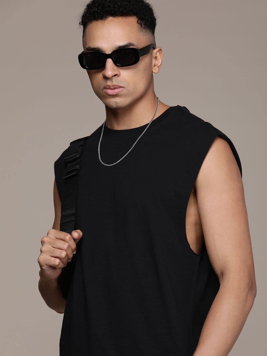 The Roadster Life Co. Relaxed Fit Pure Cotton T-shirt - view 1