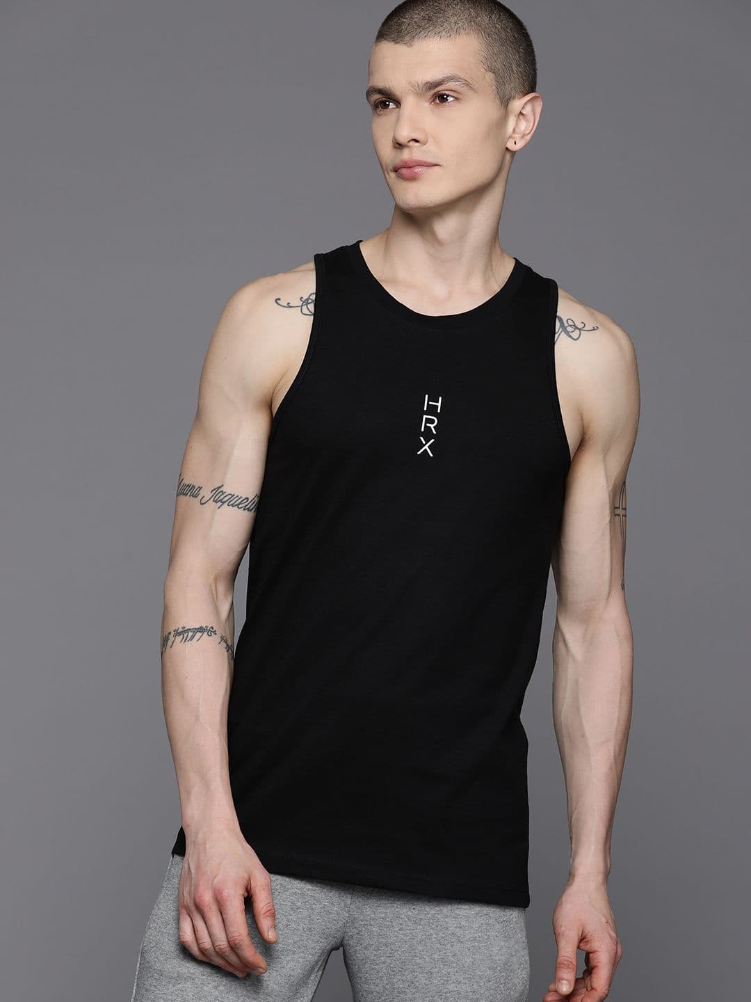 HRX by Hrithik Roshan Rapid-Dry Yoga Tank T-shirt - view 1