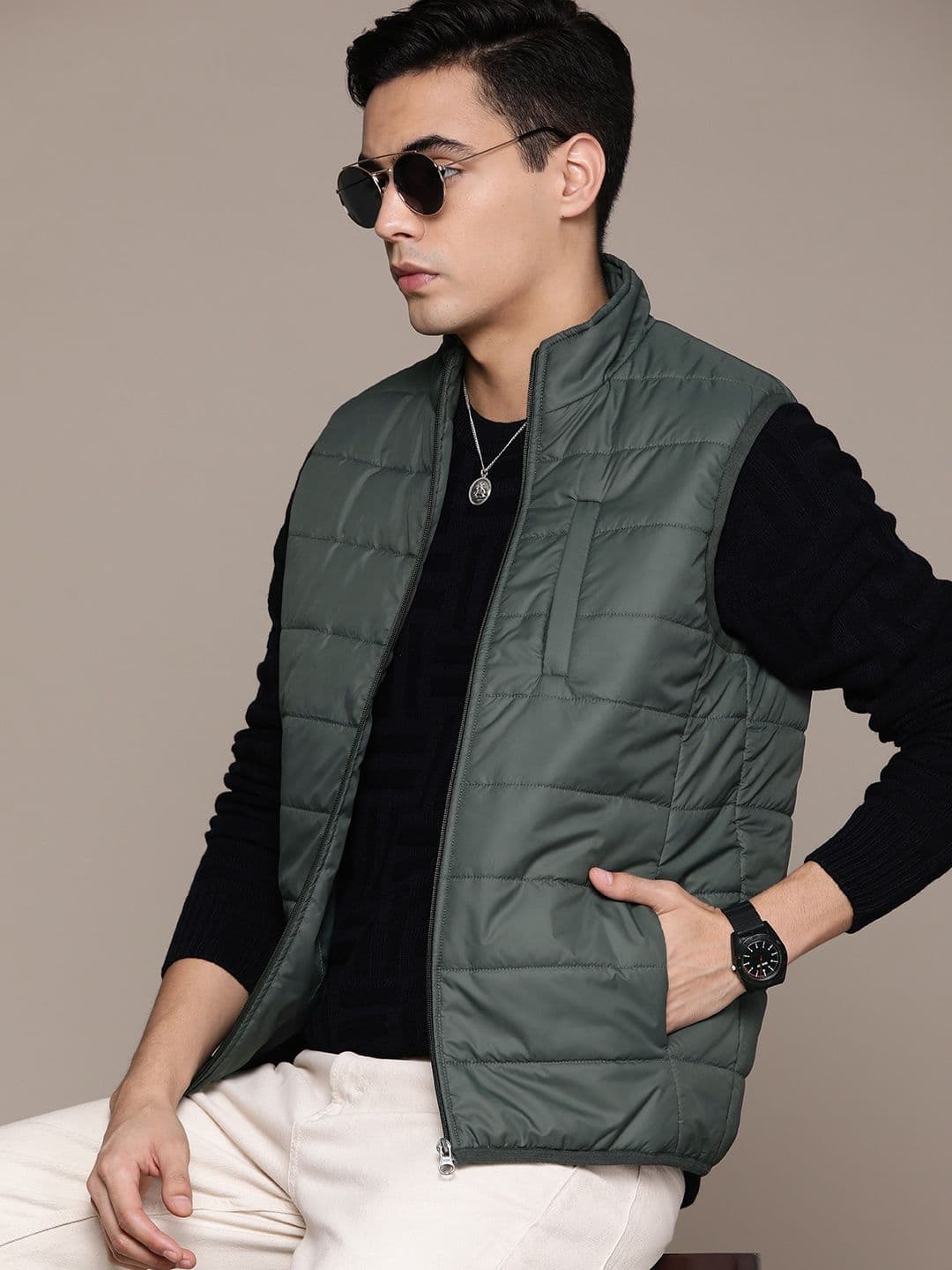 Roadster Men Lightweight Puffer Jacket - view 1