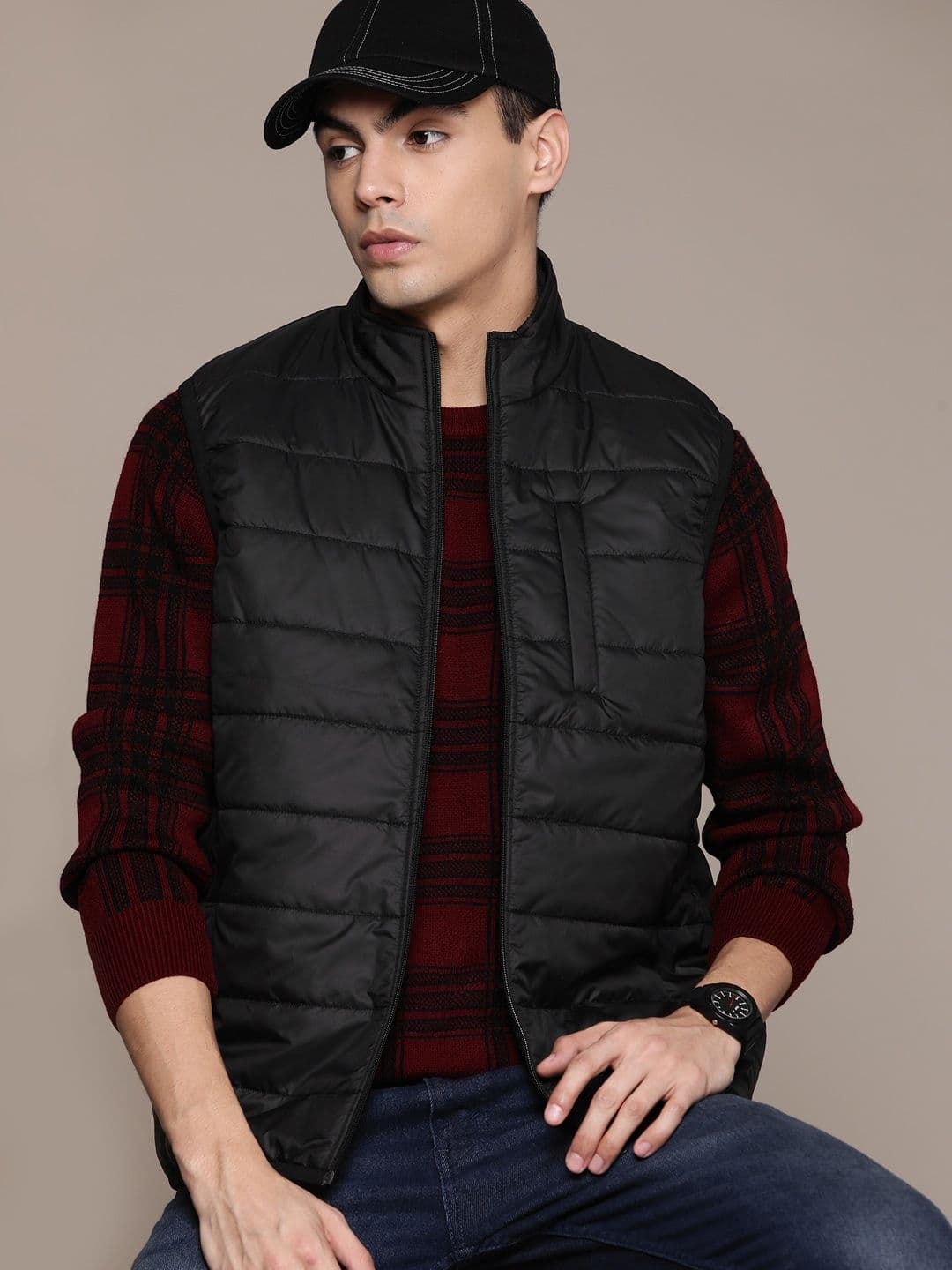 Roadster Men Lightweight Puffer Jacket - view 1