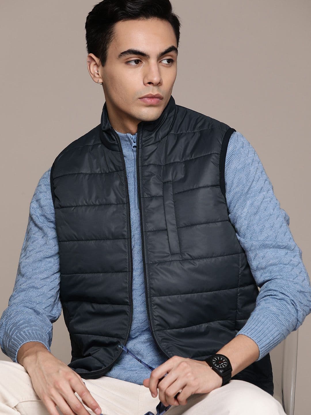 Roadster Men Lightweight Puffer Jacket - view 1