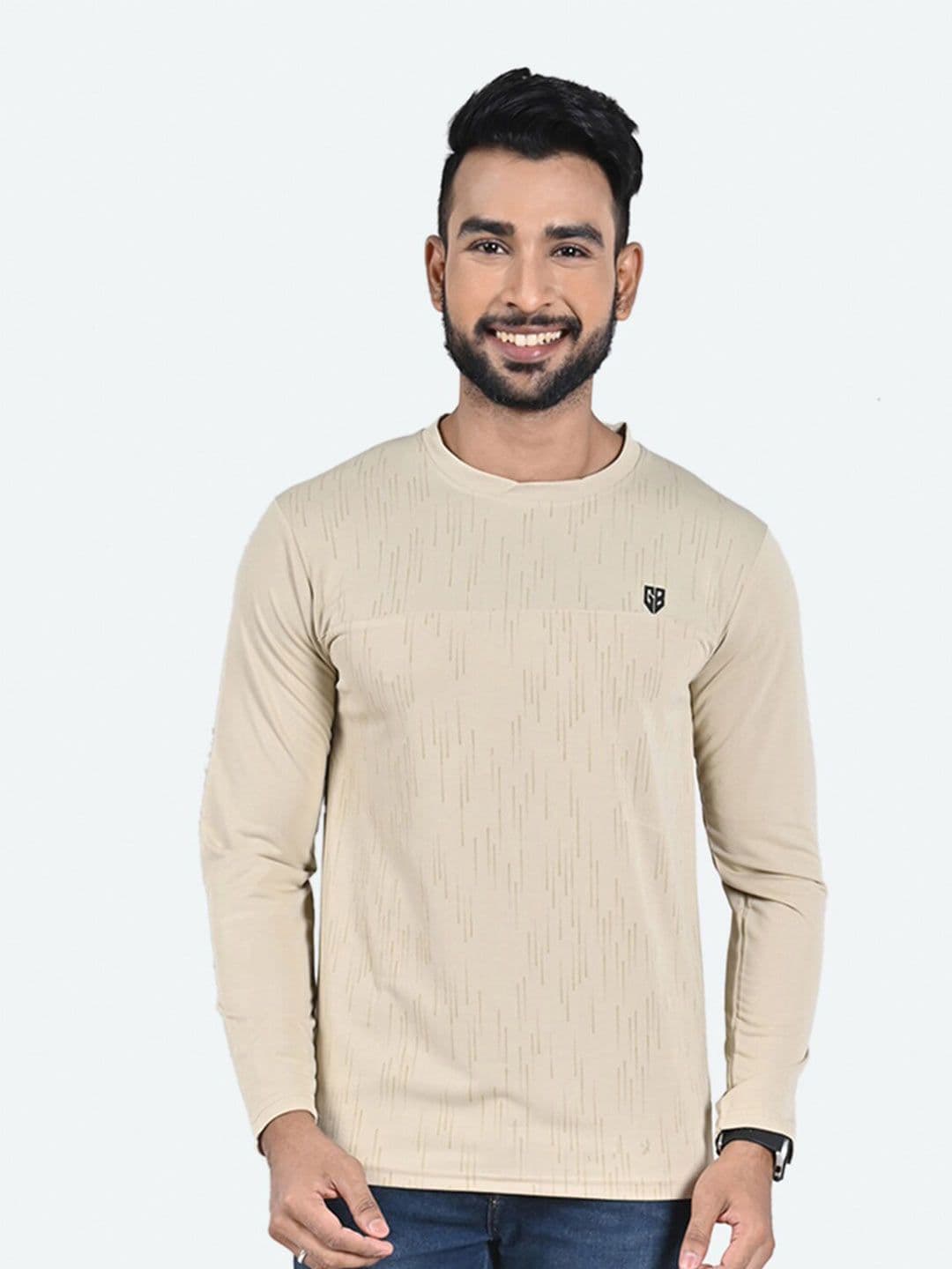 GAME BEGINS Printed Round Neck T-Shirt - view 1