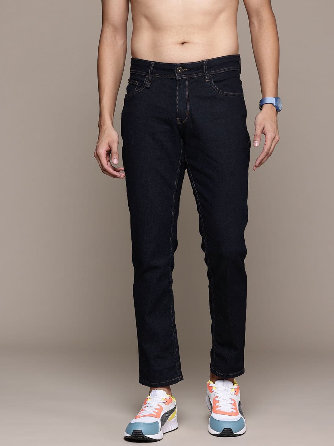 The Roadster Lifestyle Co. Men Stretchable Slim Fit Jeans - view 1