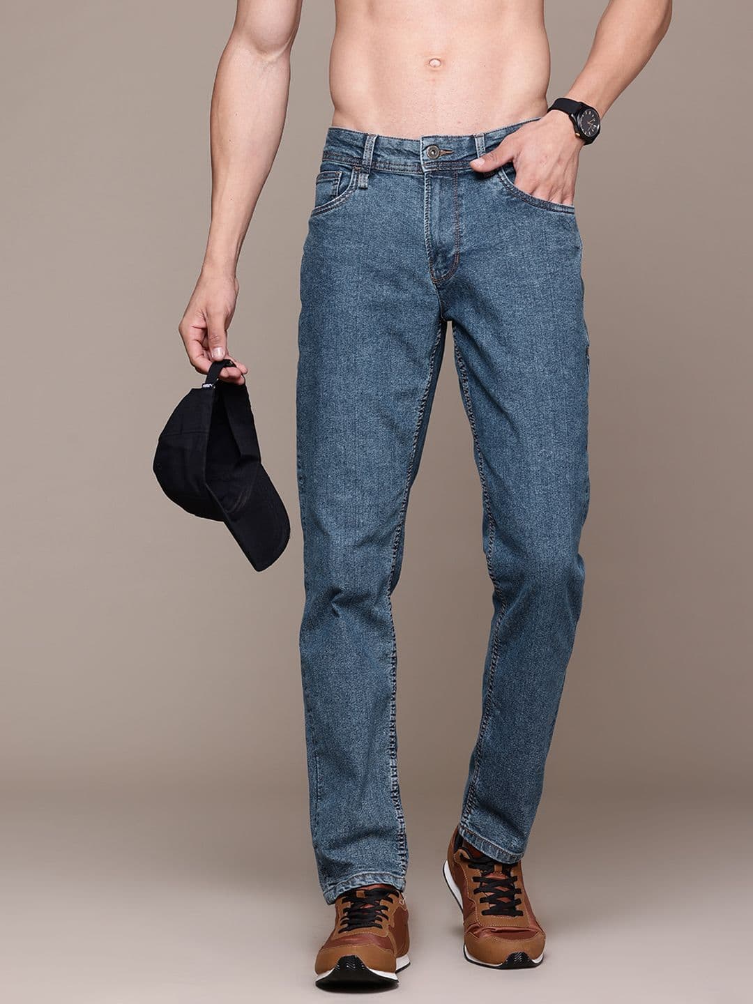 The Roadster Lifestyle Co. Men Slim Fit Stretchable Jeans - view 1