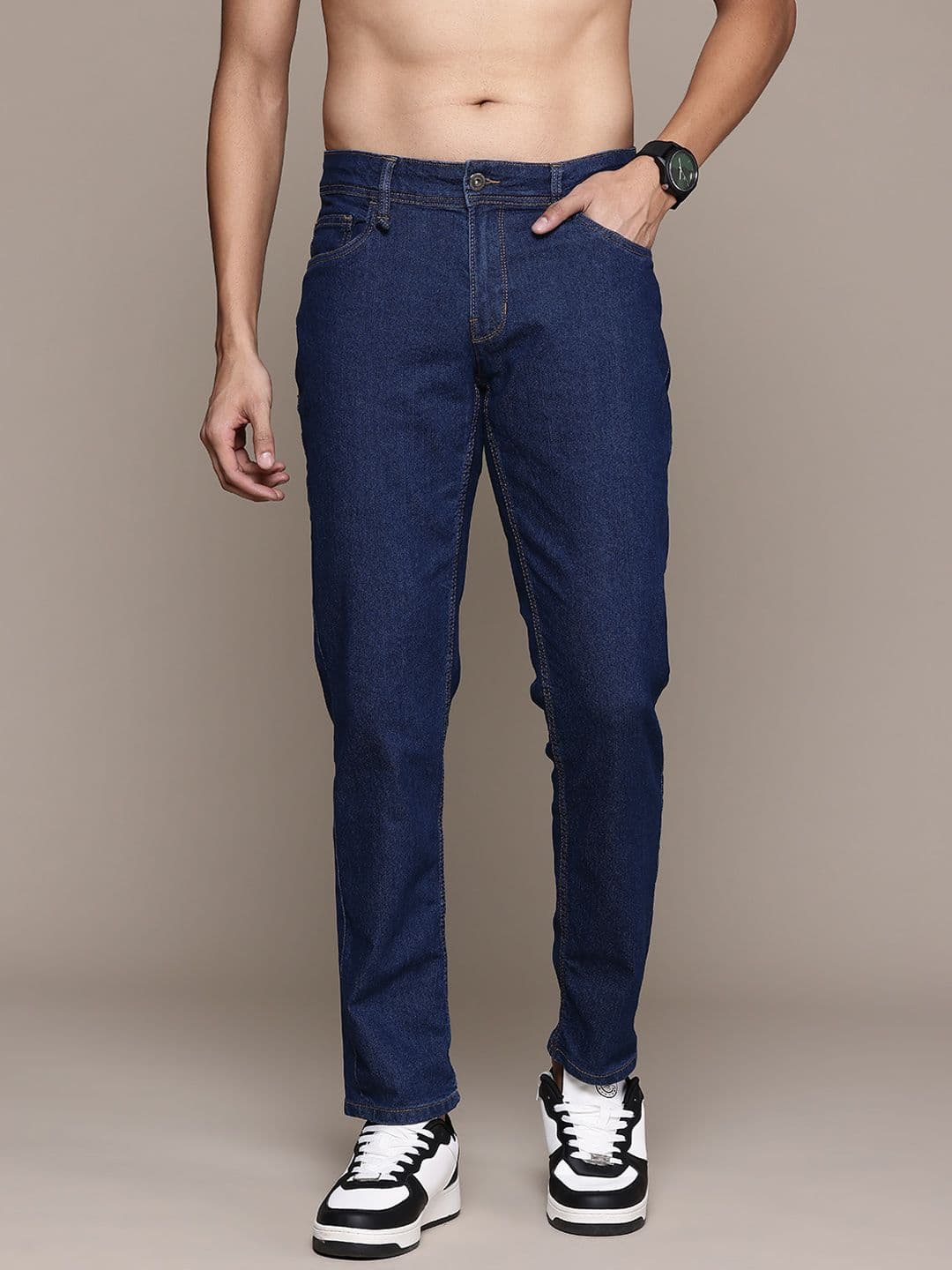 The Roadster Lifestyle Co. Men Slim Fit Stretchable Jeans - view 1