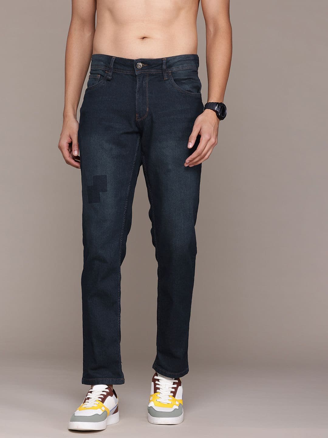 The Roadster Lifestyle Co. Men Slim Fit Stretchable Jeans - view 1