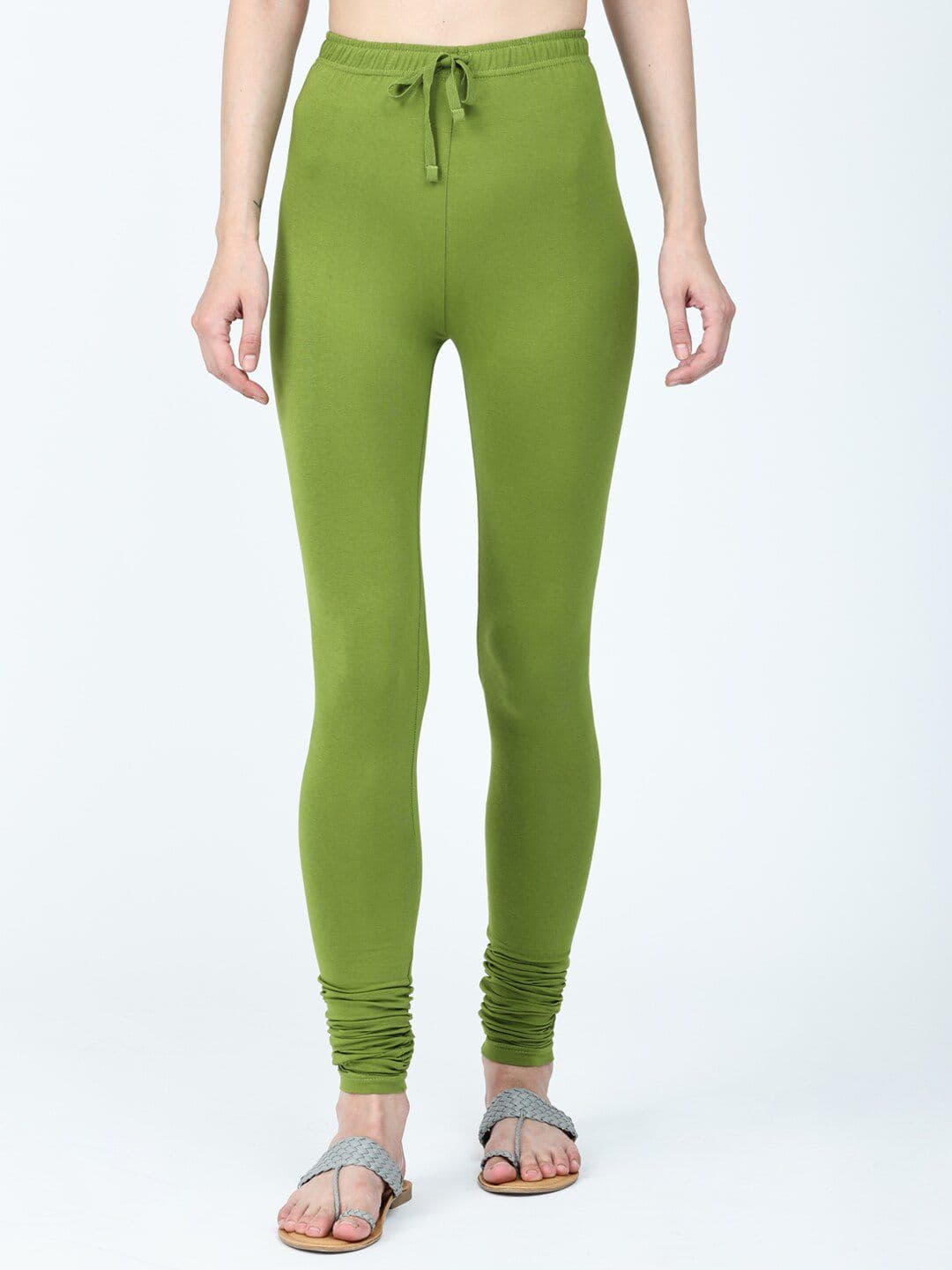 Robinbosky Stretchable Churidar Length Ethnic Leggings - view 1