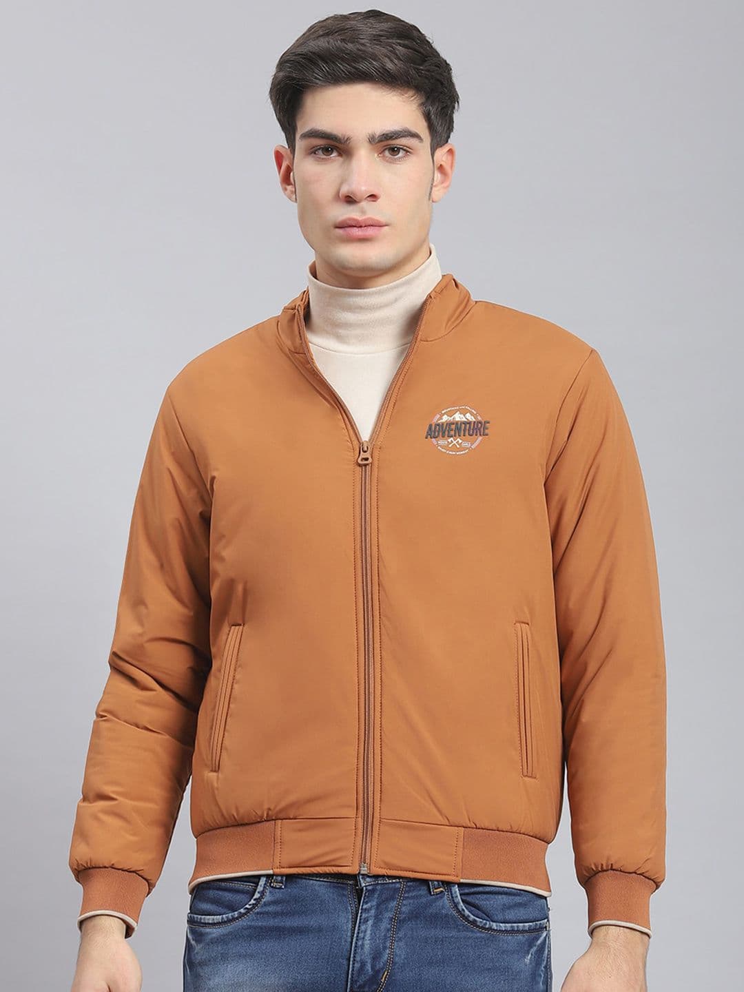 Monte Carlo Stand Collar Lightweight Bomber Jacket - view 1