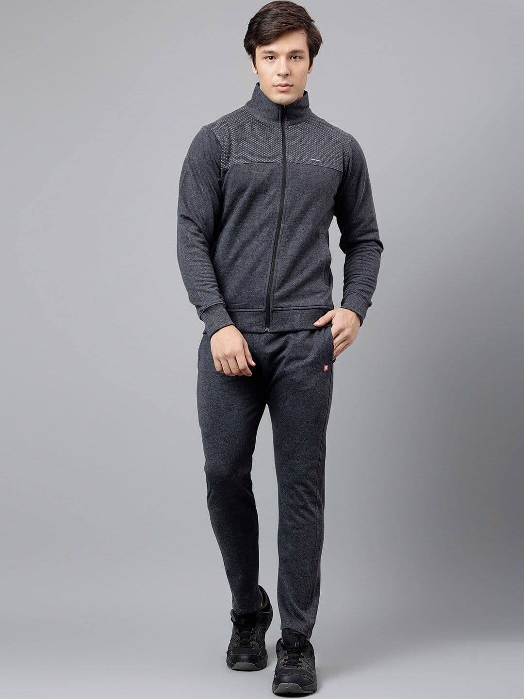 FCK GOLD Geometric Printed Relaxed Sports Tracksuit - view 1