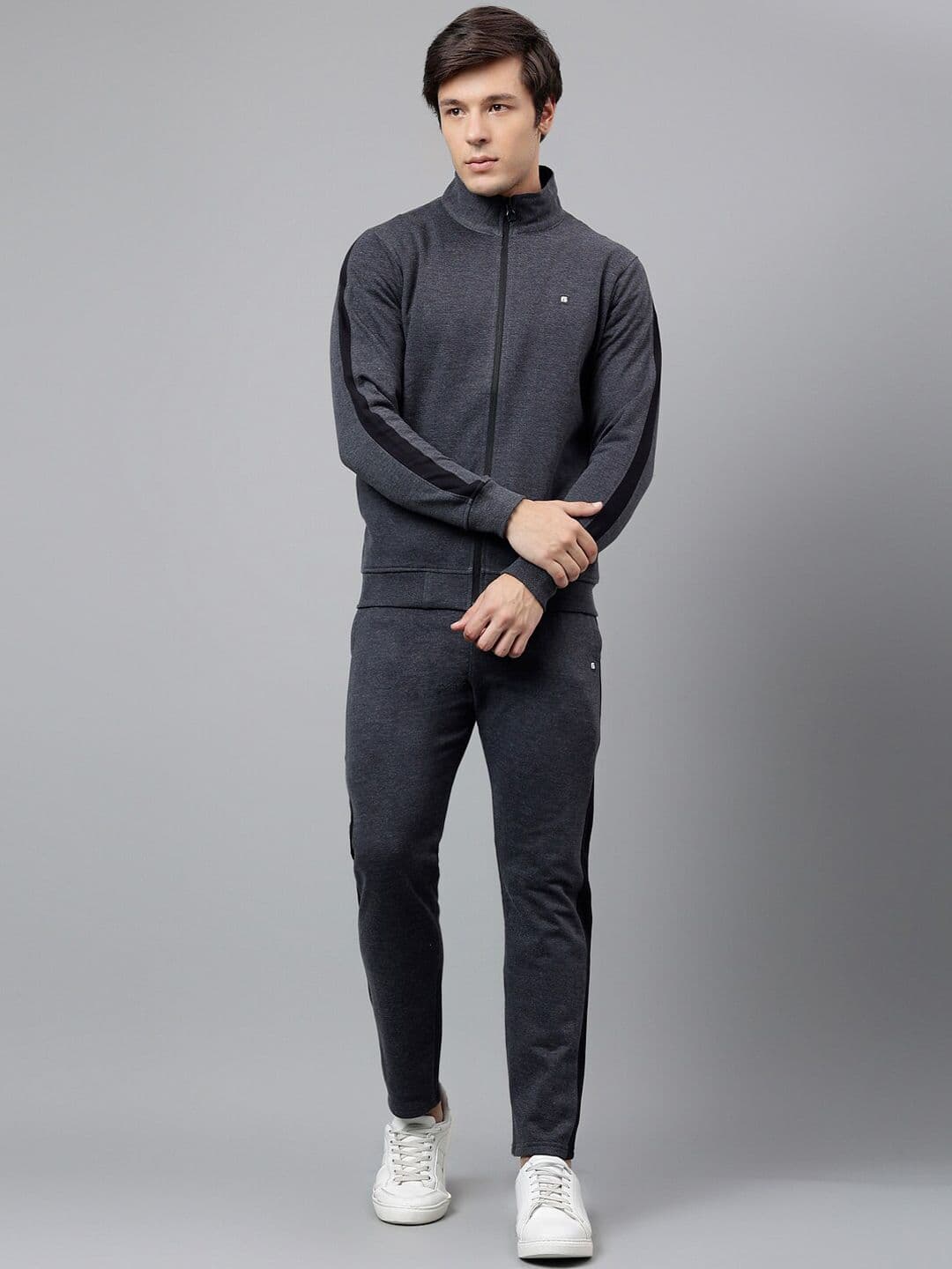 FCK GOLD Mock Collar Sports Tracksuit - view 1