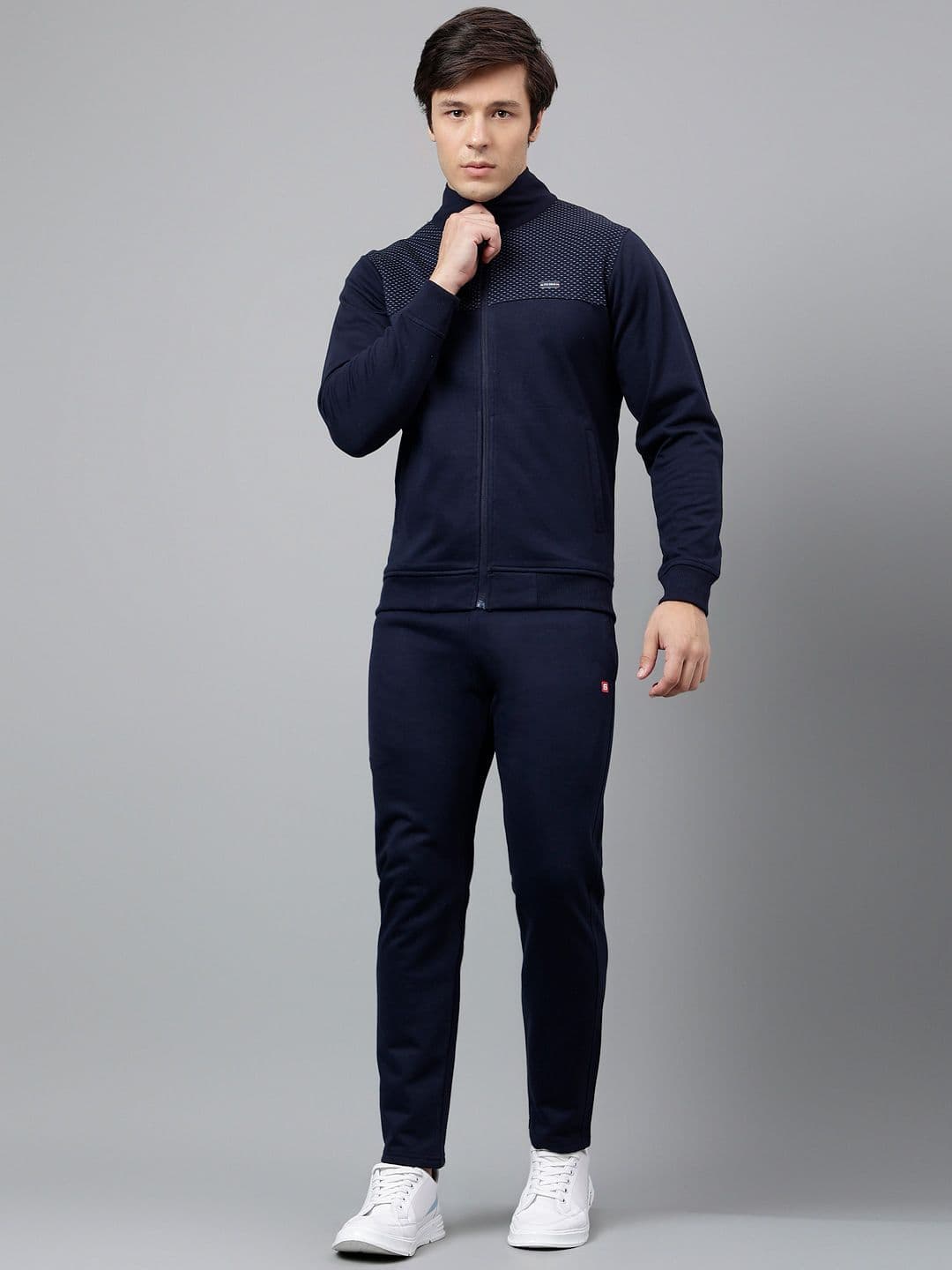 FCK GOLD Mock Collar Relax Sports Tracksuit - view 1