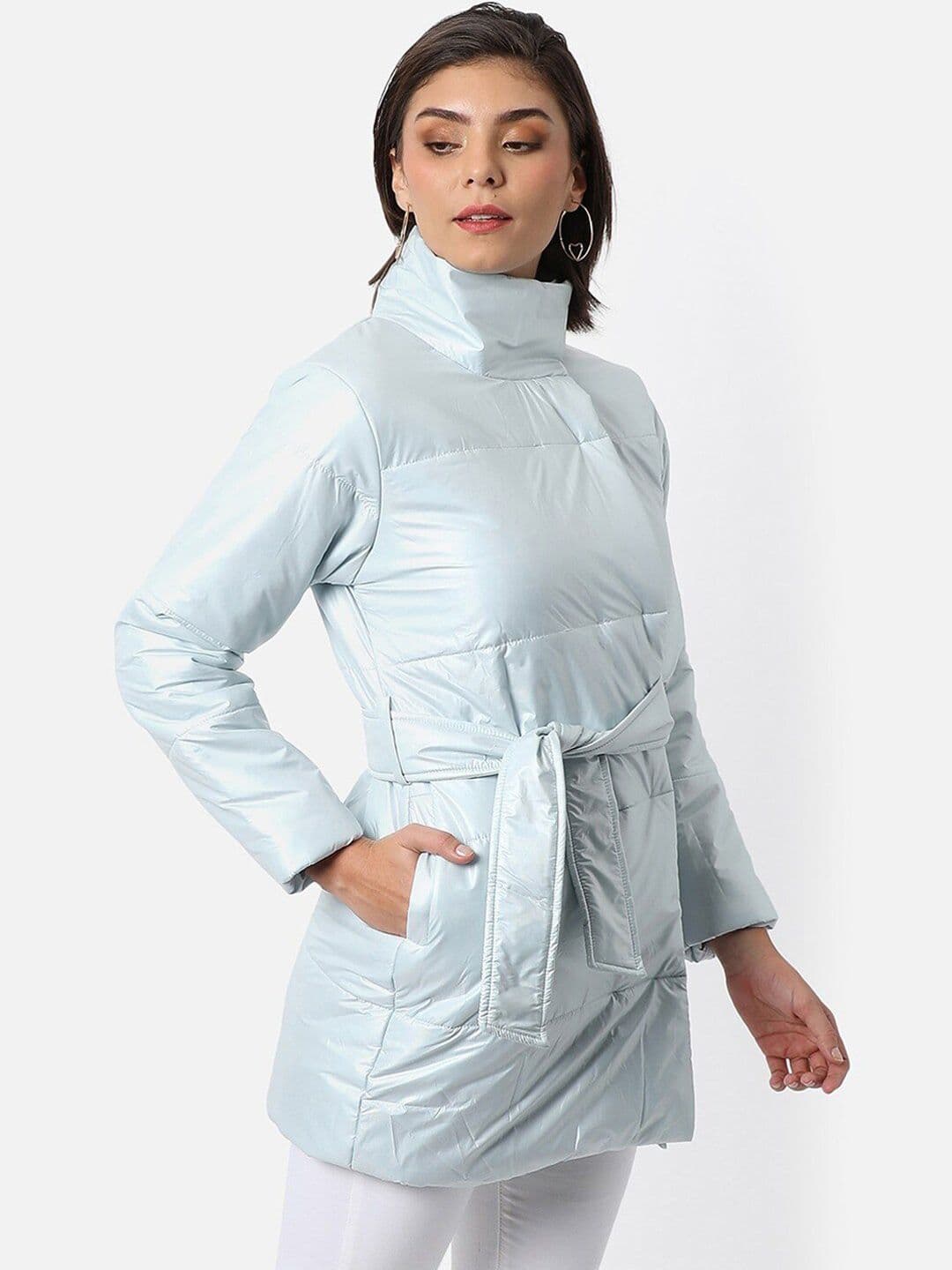 PINACOLADA Windcheater Tie Ups Puffer Jacket - view 1