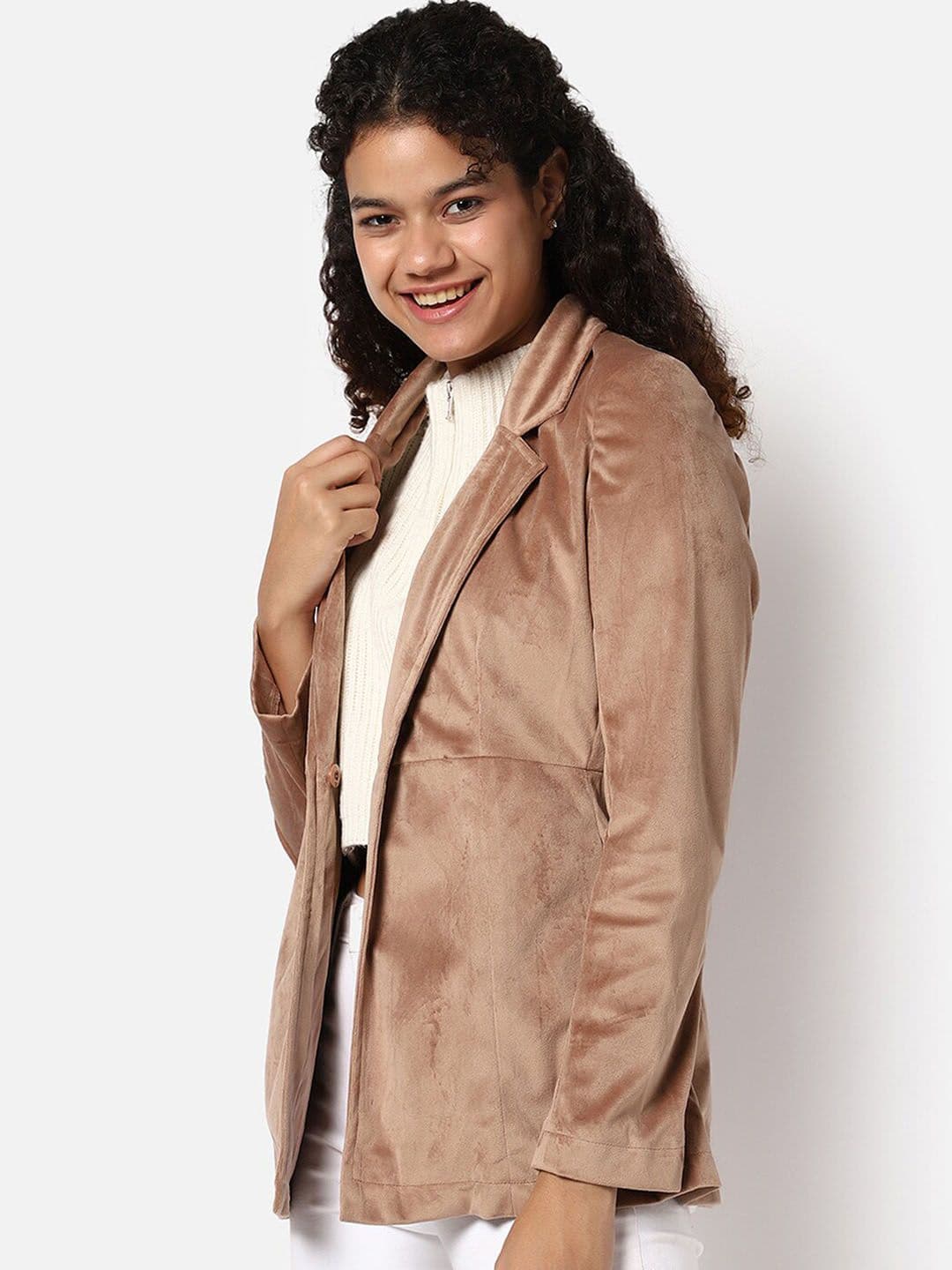 PINACOLADA Notched Lapel Collar Single Breasted Blazers - view 1