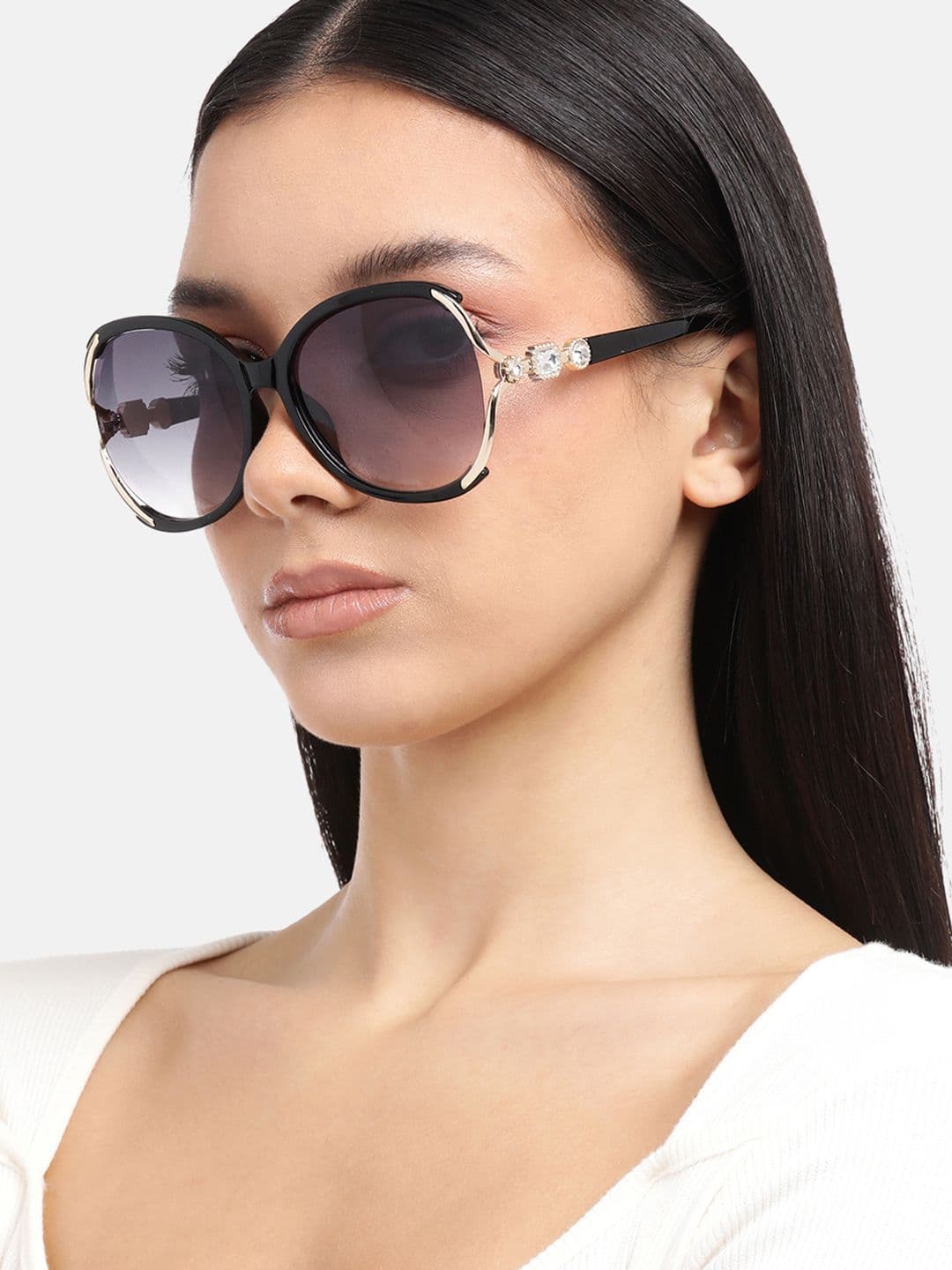 Carlton London Premium Women Oversized Sunglasses with UV Protected Lens CLSW287 - view 1