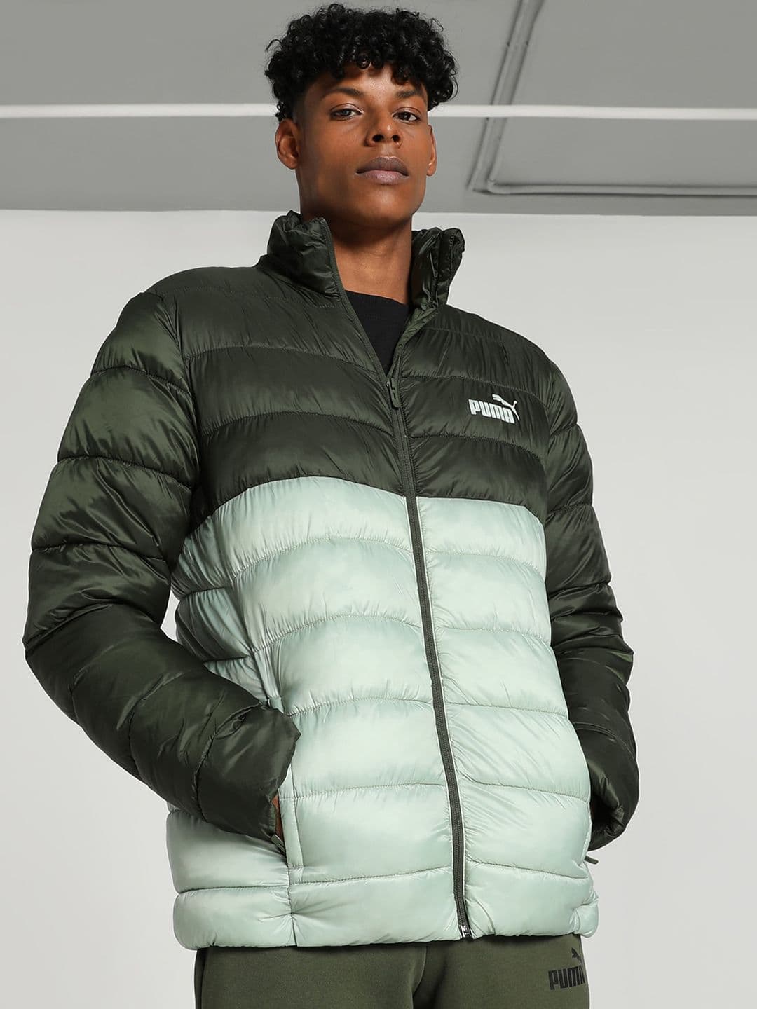 Puma Men Colorblock Padded Jacket - view 1