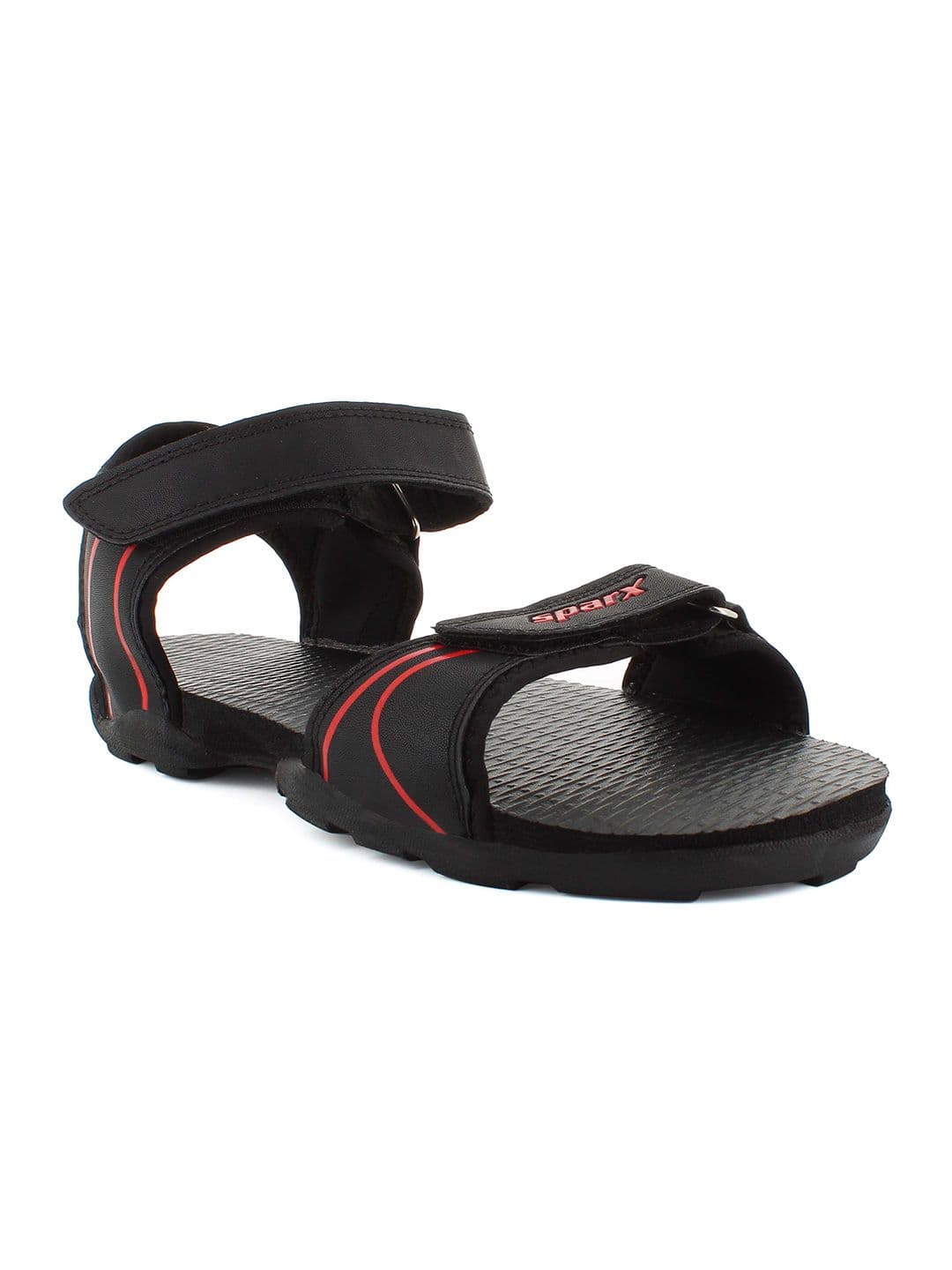 Sparx Men Textured Sports Sandals With Velcro Closure - view 1