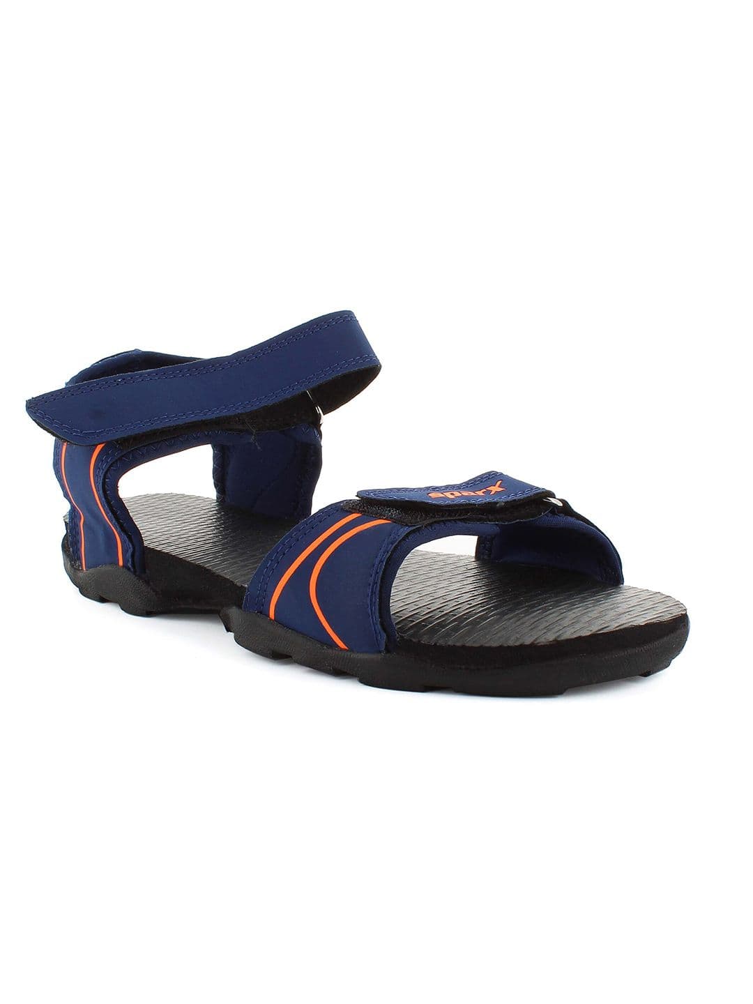 Sparx Men Textured Sports Sandals With Velcro Closure - view 1