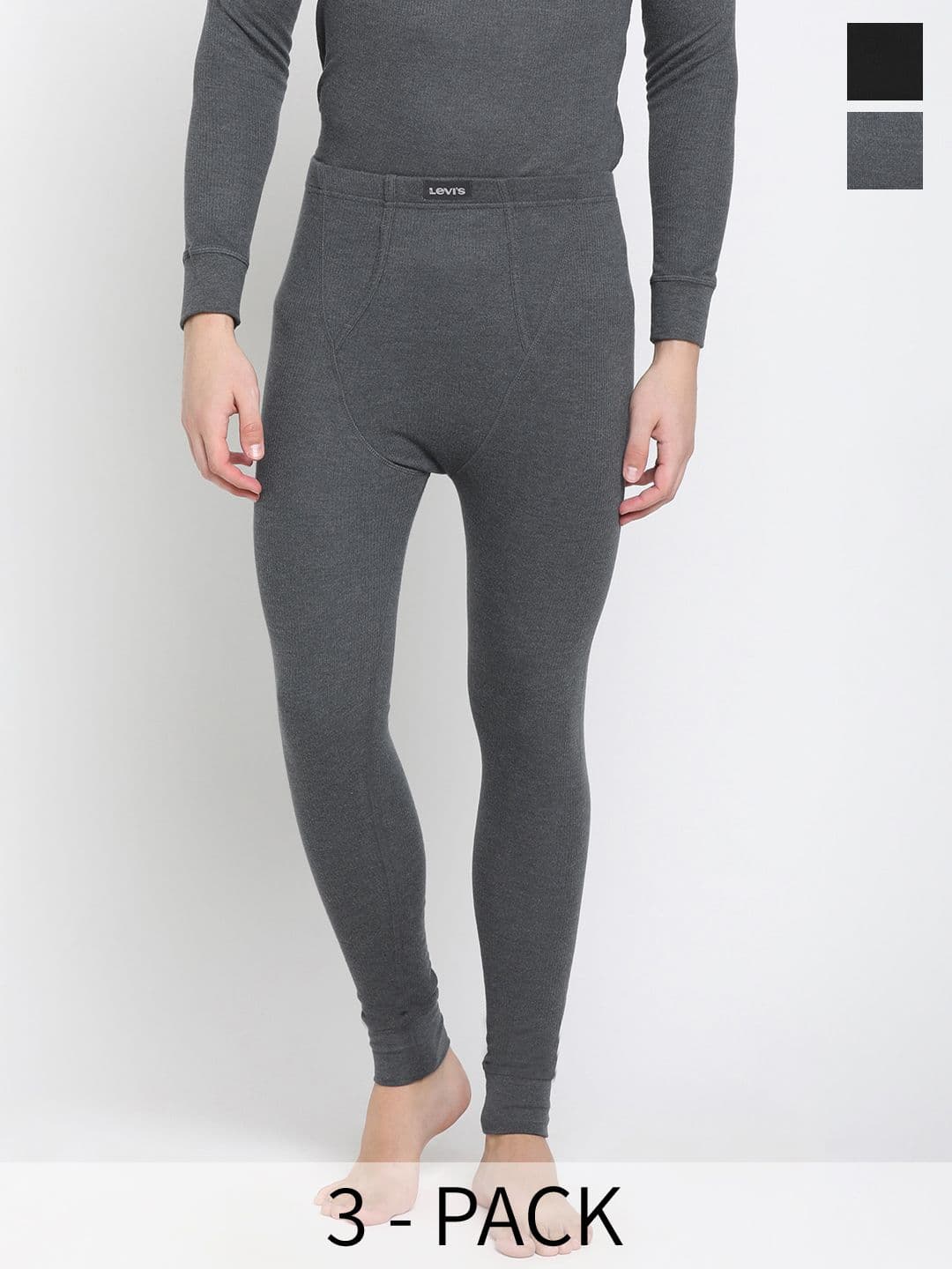 Levis Pack Of 2 Cuffed Hem Thermal Bottoms - view 1