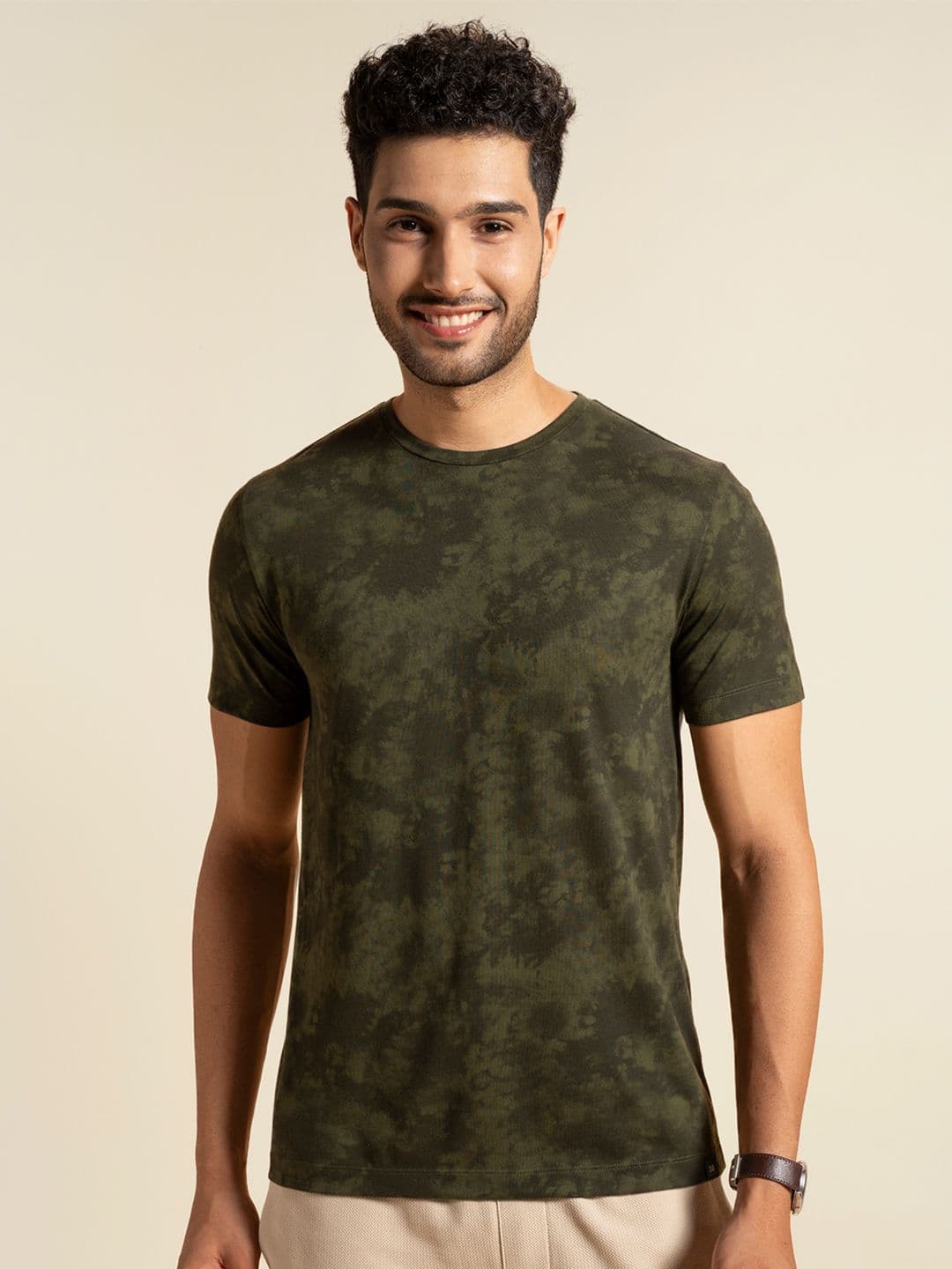 DAMENSCH Breeze Ultra Light Tie & Dye Vortex Blend T-Shirt - view 1