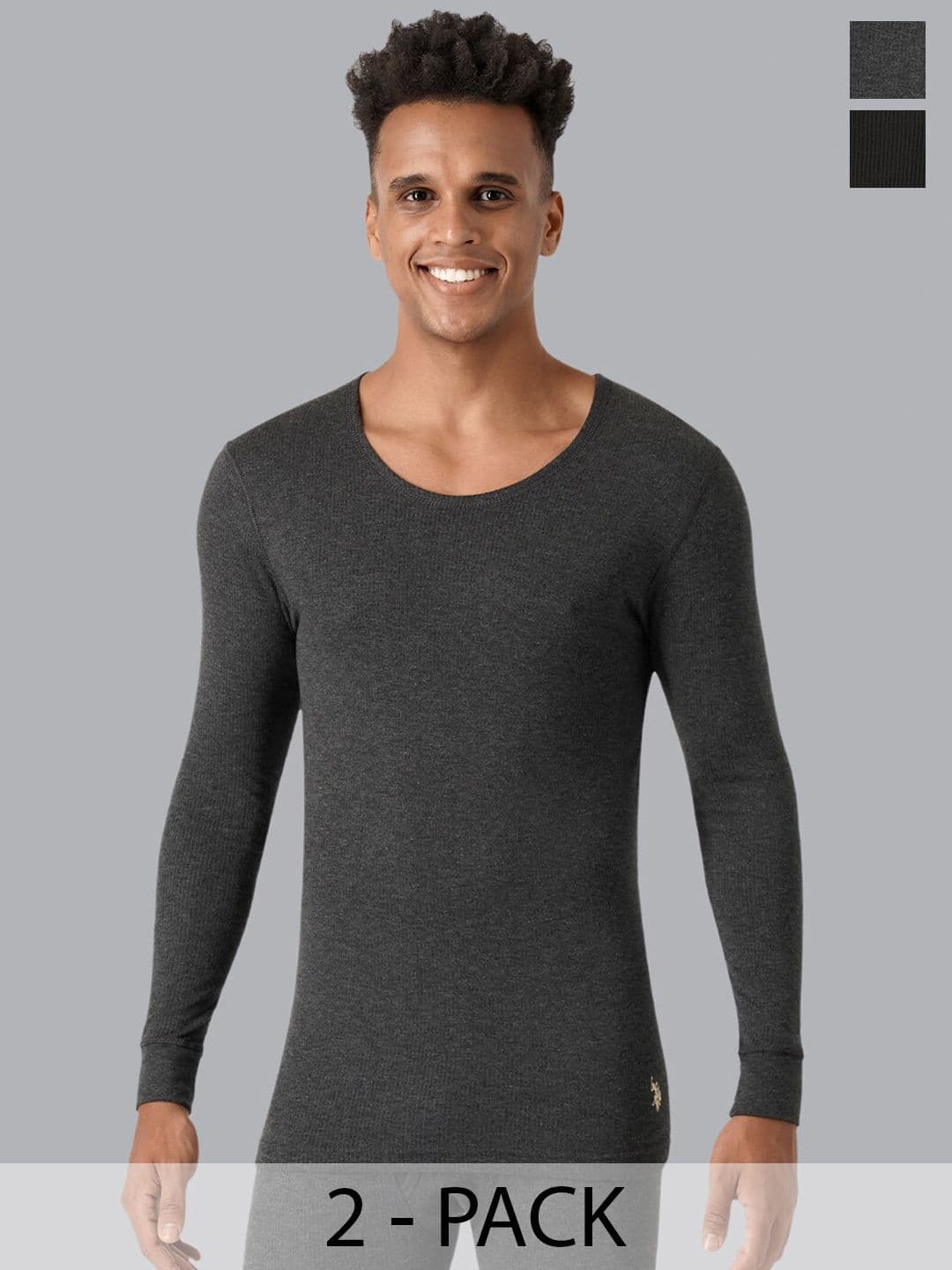 U.S. Polo Assn. Pack Of 2 Thermal Tops - view 1