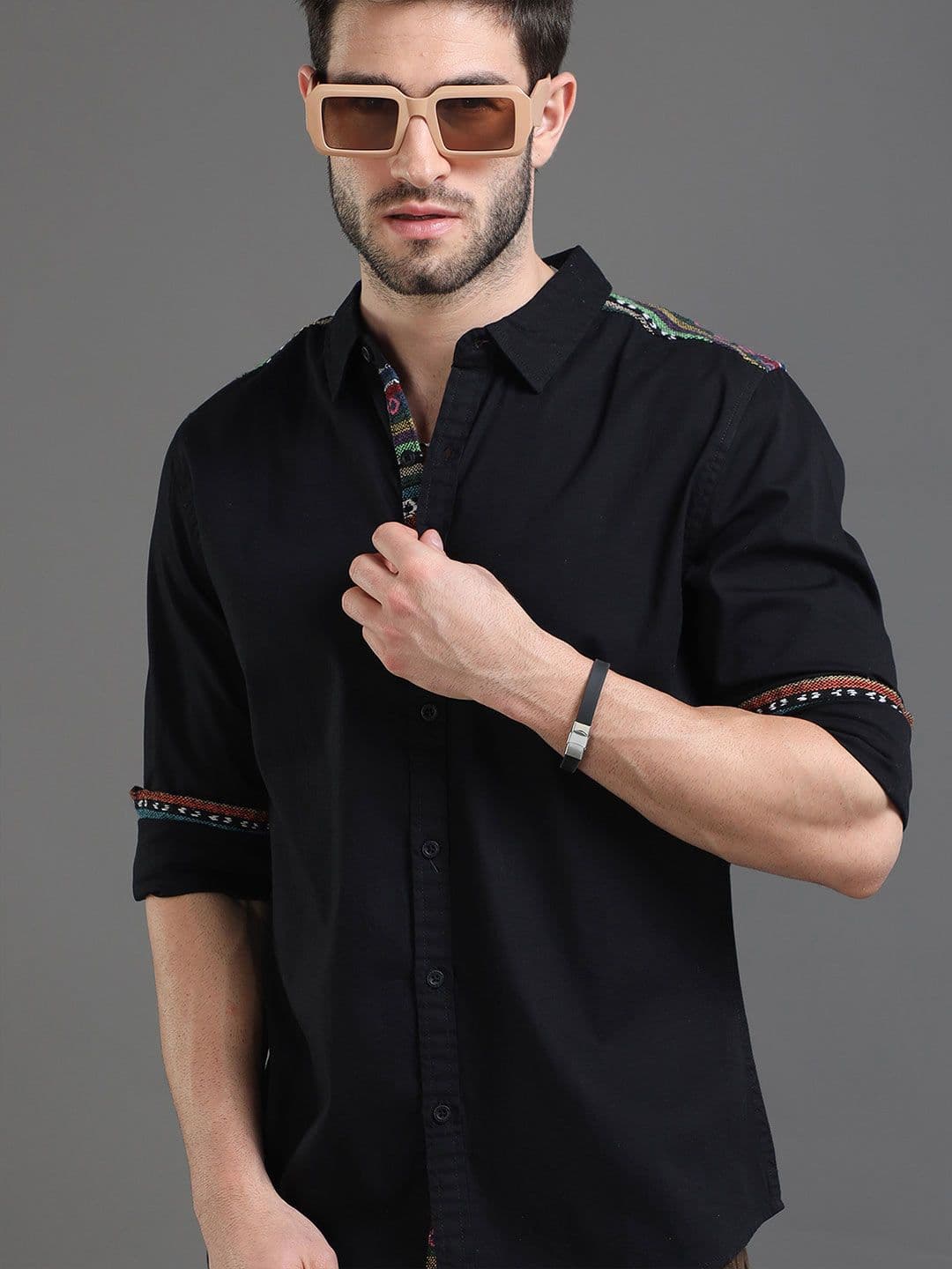 HERE&NOW Slim Fit Cotton Casual Shirt - view 1