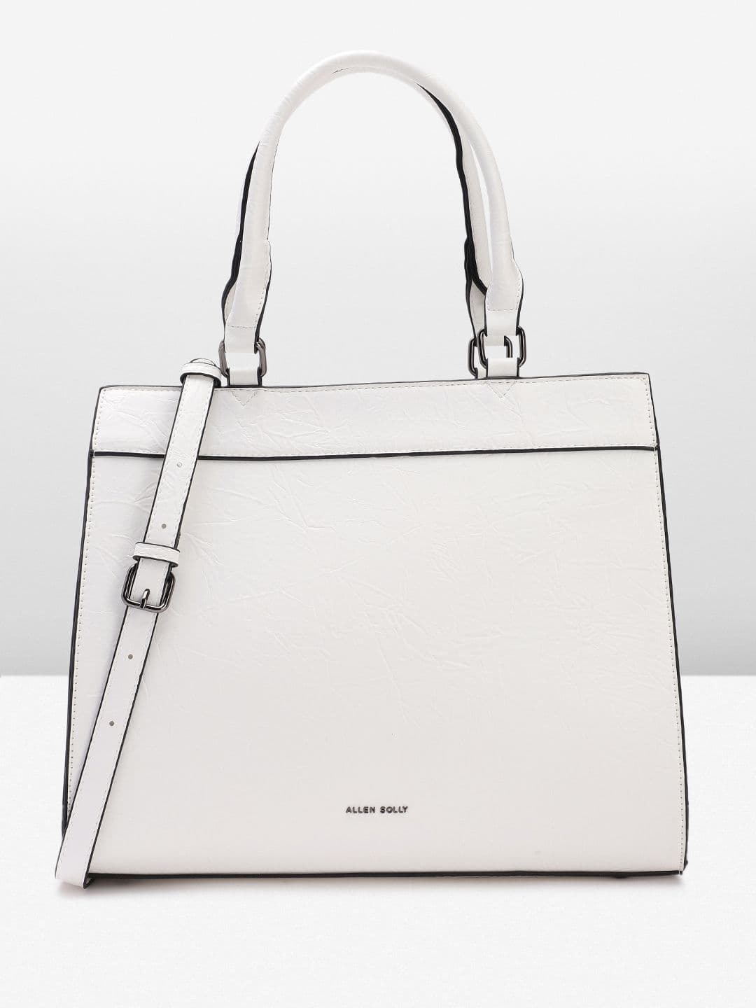 Allen Solly Solid Handheld Bag - view 1