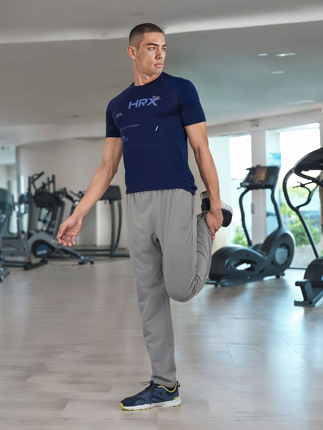 HRX by Hrithik Roshan Men Typography Printed T-shirt - view 1