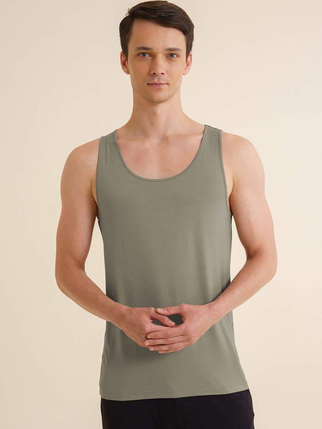 DAMENSCH Sleeveless Anti-Odour Innerwear Vests VE1023-DTYOLV - view 1
