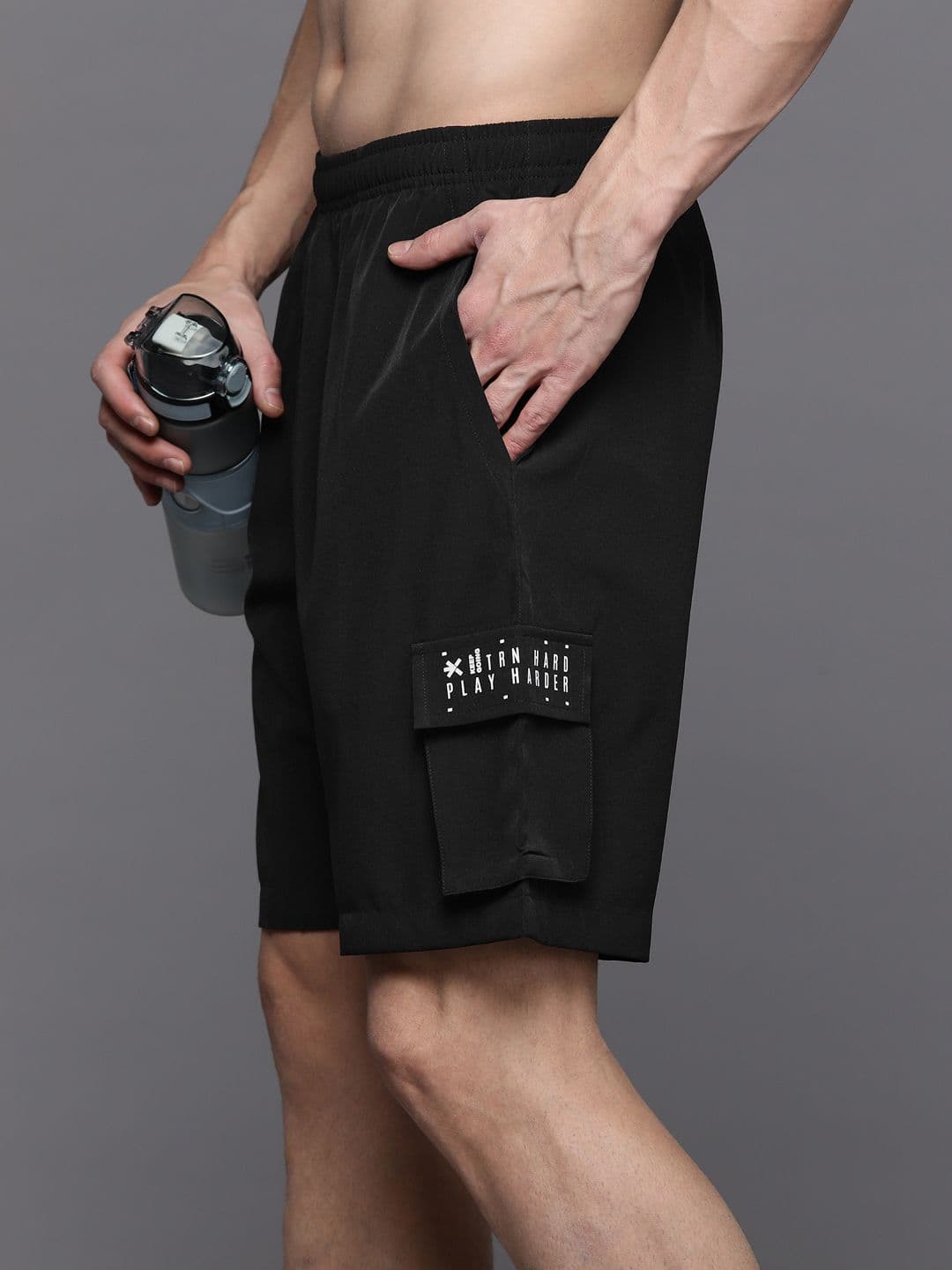 HRX by Hrithik Roshan Men Rapid-Dry Training Shorts - view 1