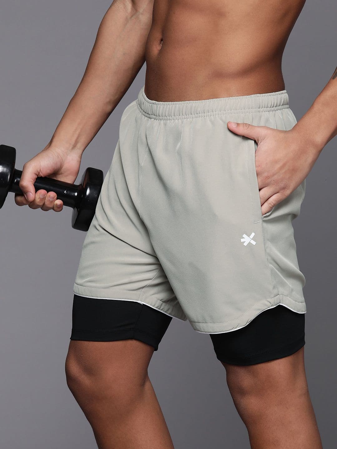 HRX by Hrithik Roshan Men Rapid-Dry Training Shorts - view 1