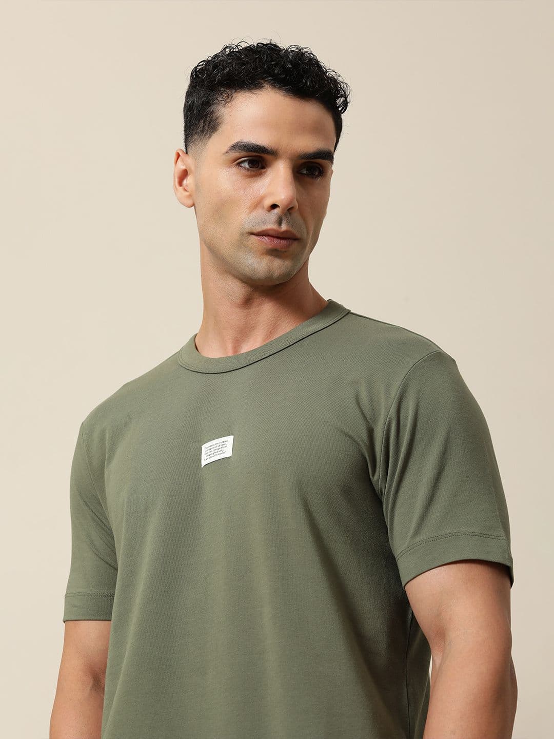 Mr Bowerbird Tailored Fit Applique Philsosophy Muscle T-shirt - view 1