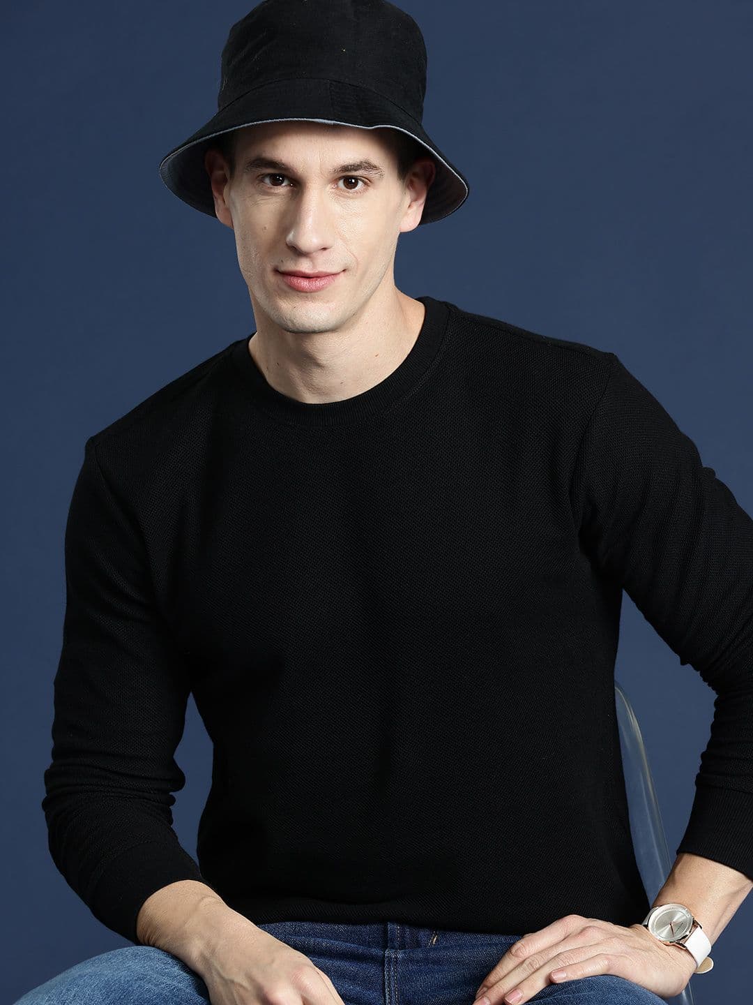 Mast & Harbour Men Solid T-shirt - view 1