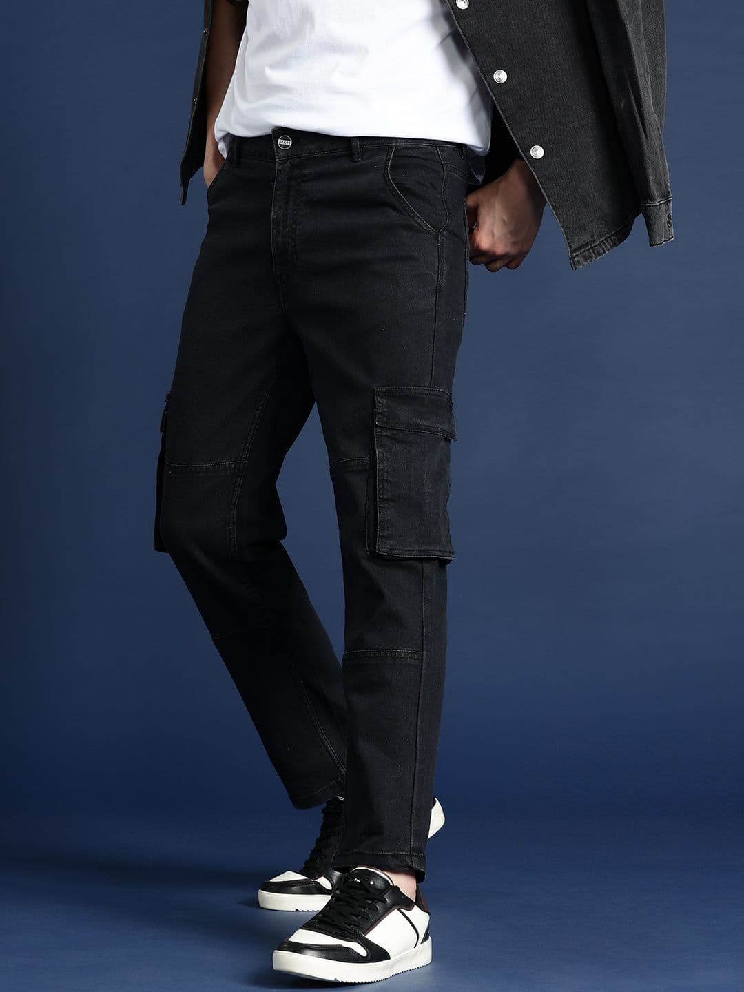 Mast & Harbour Men Cargo Jeans - view 1