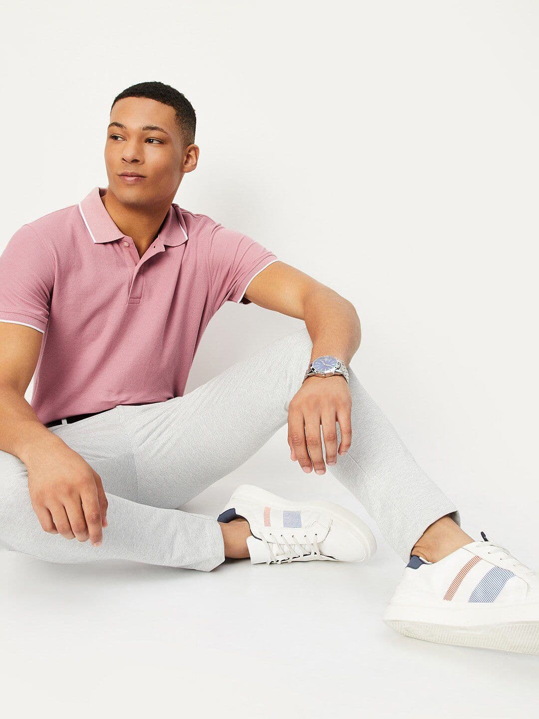 max Polo Collar Regular Fit T-shirt - view 1